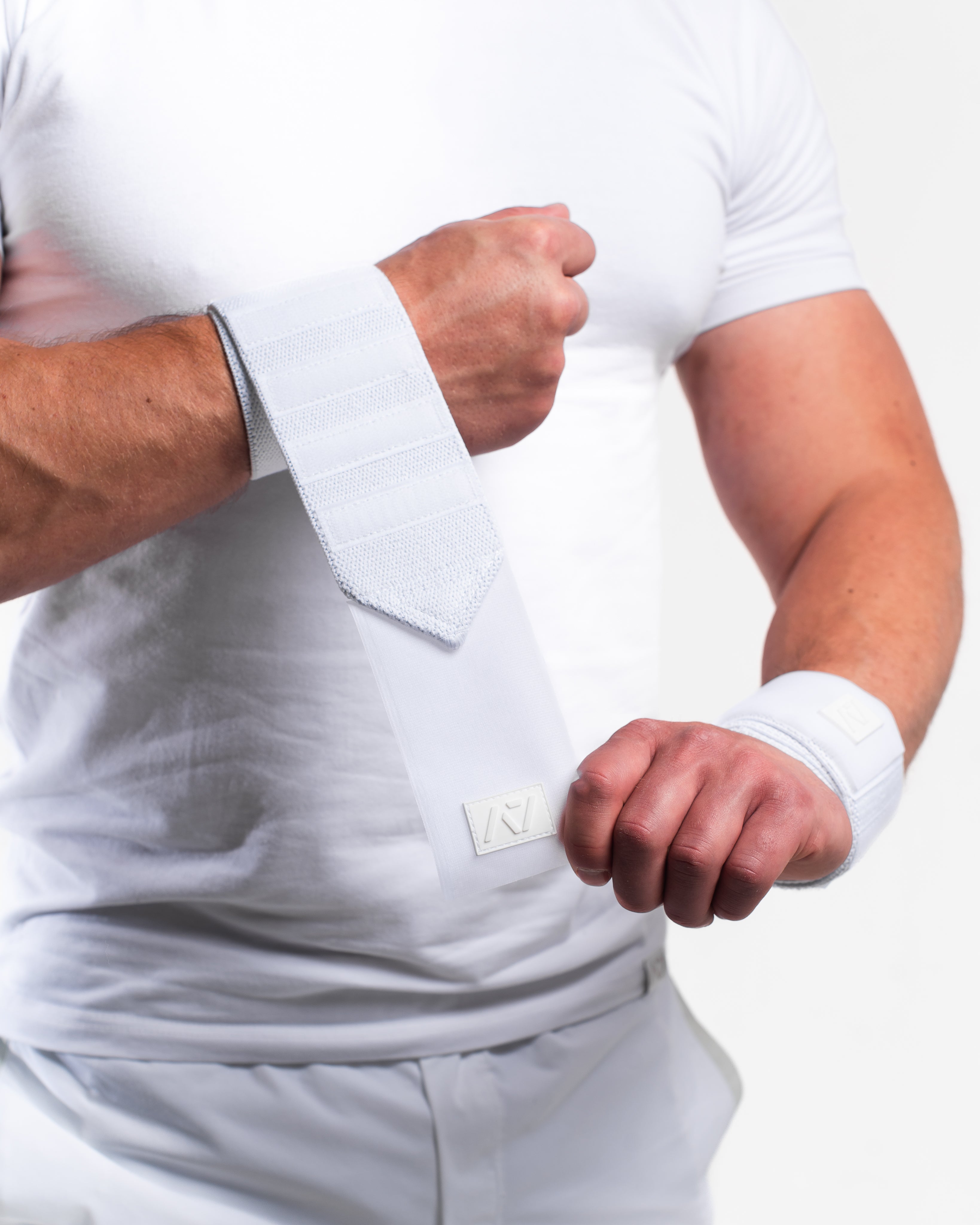 Zebra Wrist Wraps - Polar