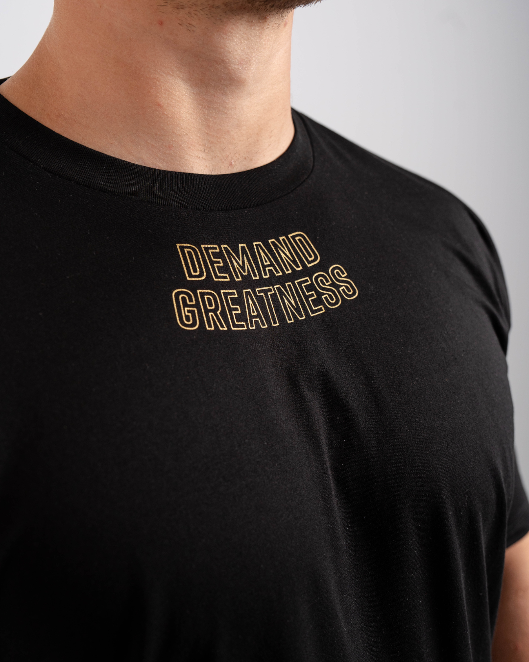 Demand Greatness True-Fit Men's Meet Shirt - Gold Standard