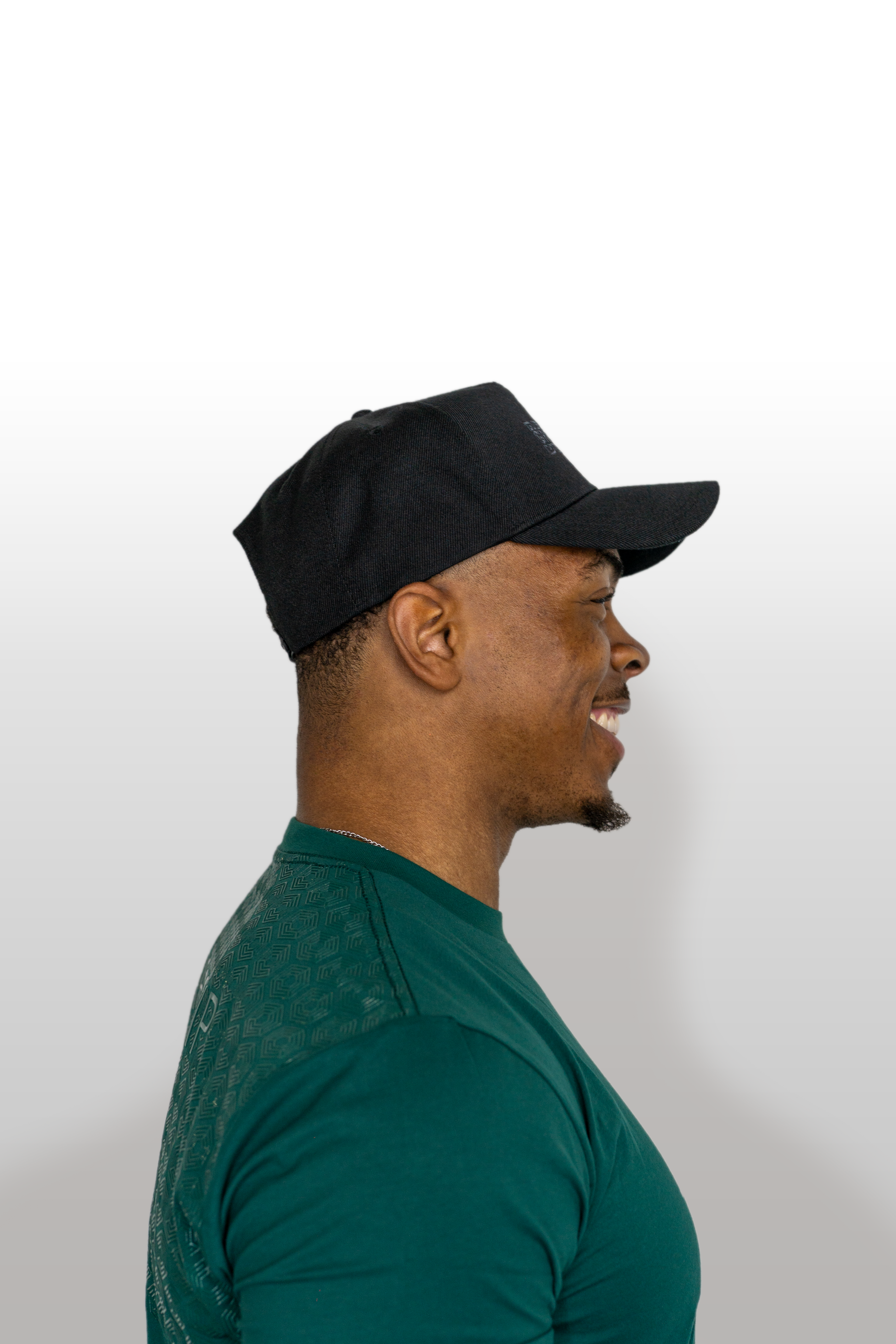 Divided 5 Panel Snapback Hat - Shadow Stone