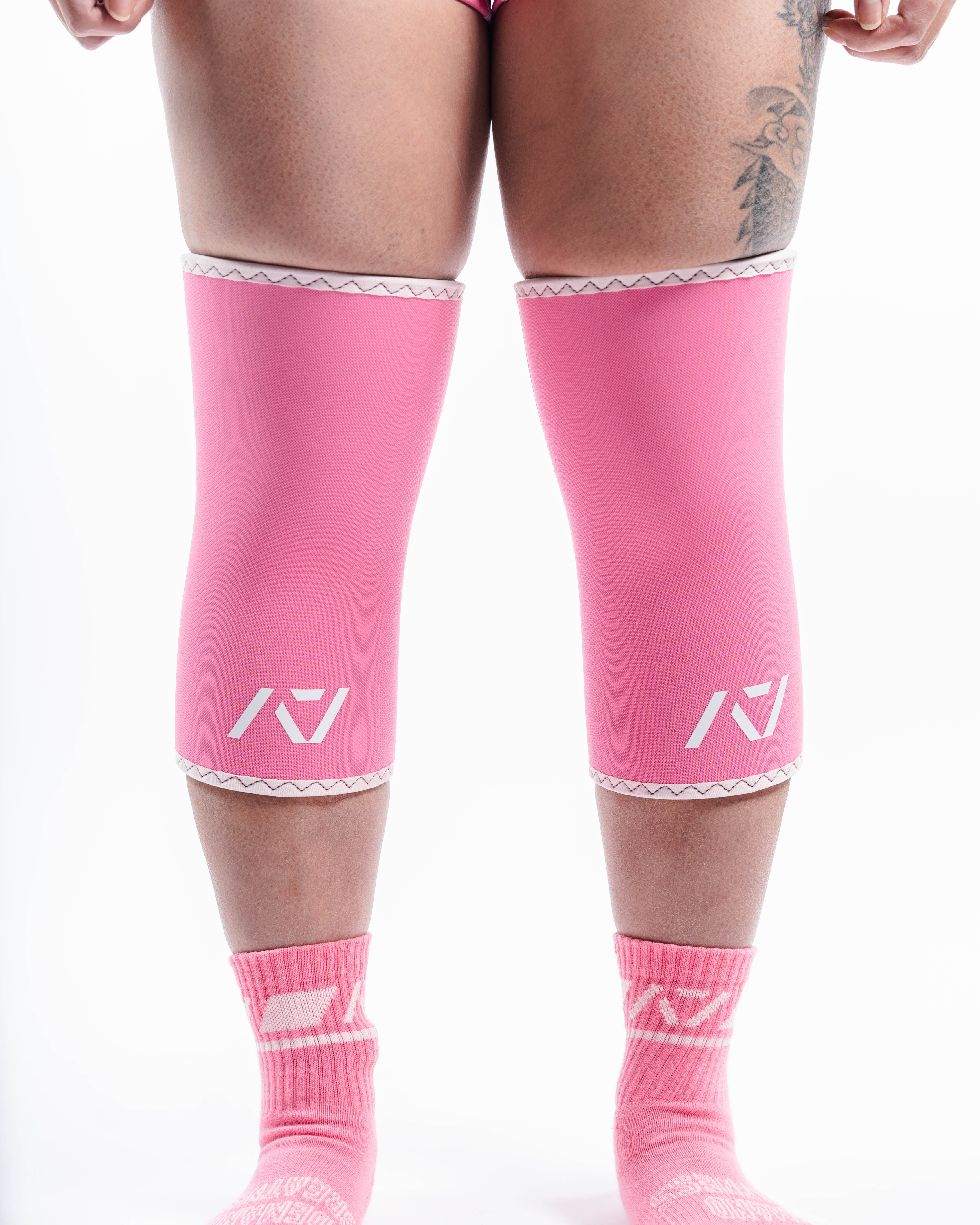 Hourglass Knee Sleeves - Roseite