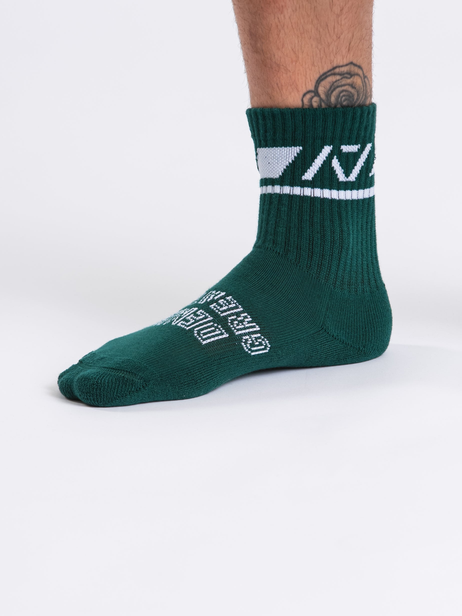 Crew Socks - Emerald Forás