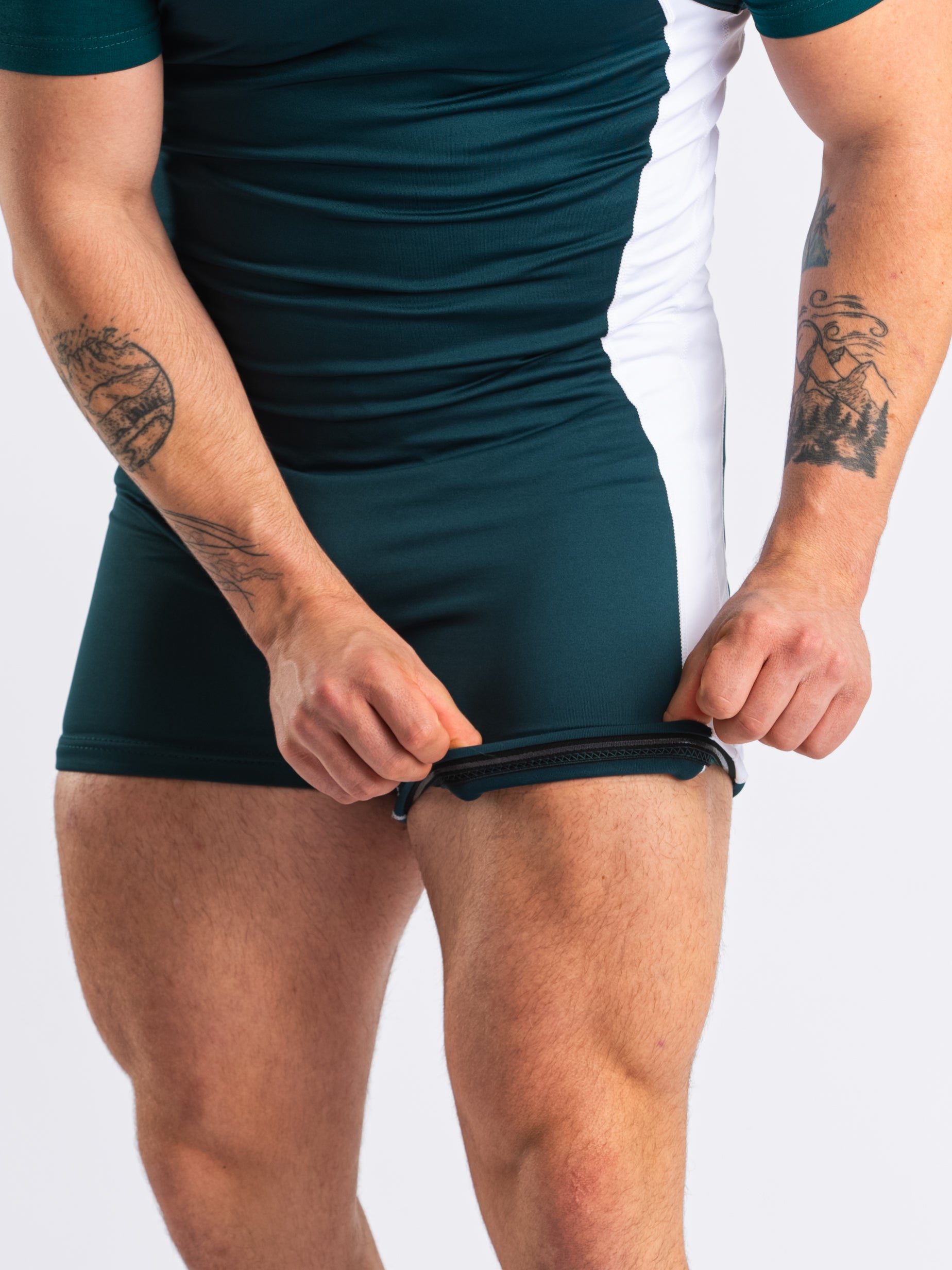 Luno Men's Singlet - Emerald Forás