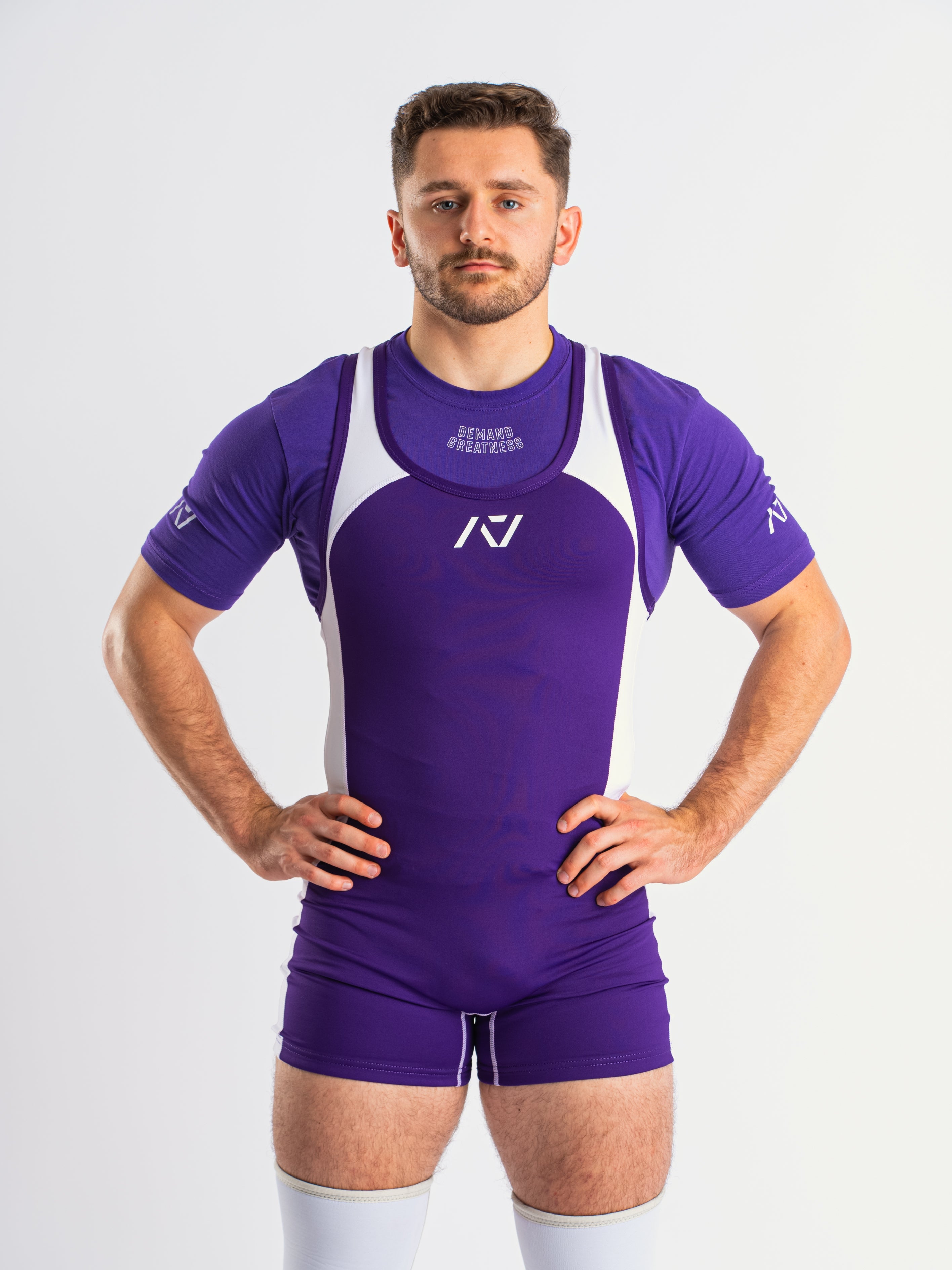 Luno Men's Singlet - Purple
