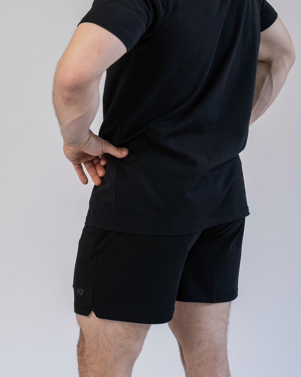 Organic Cotton MVN Shorts - Black