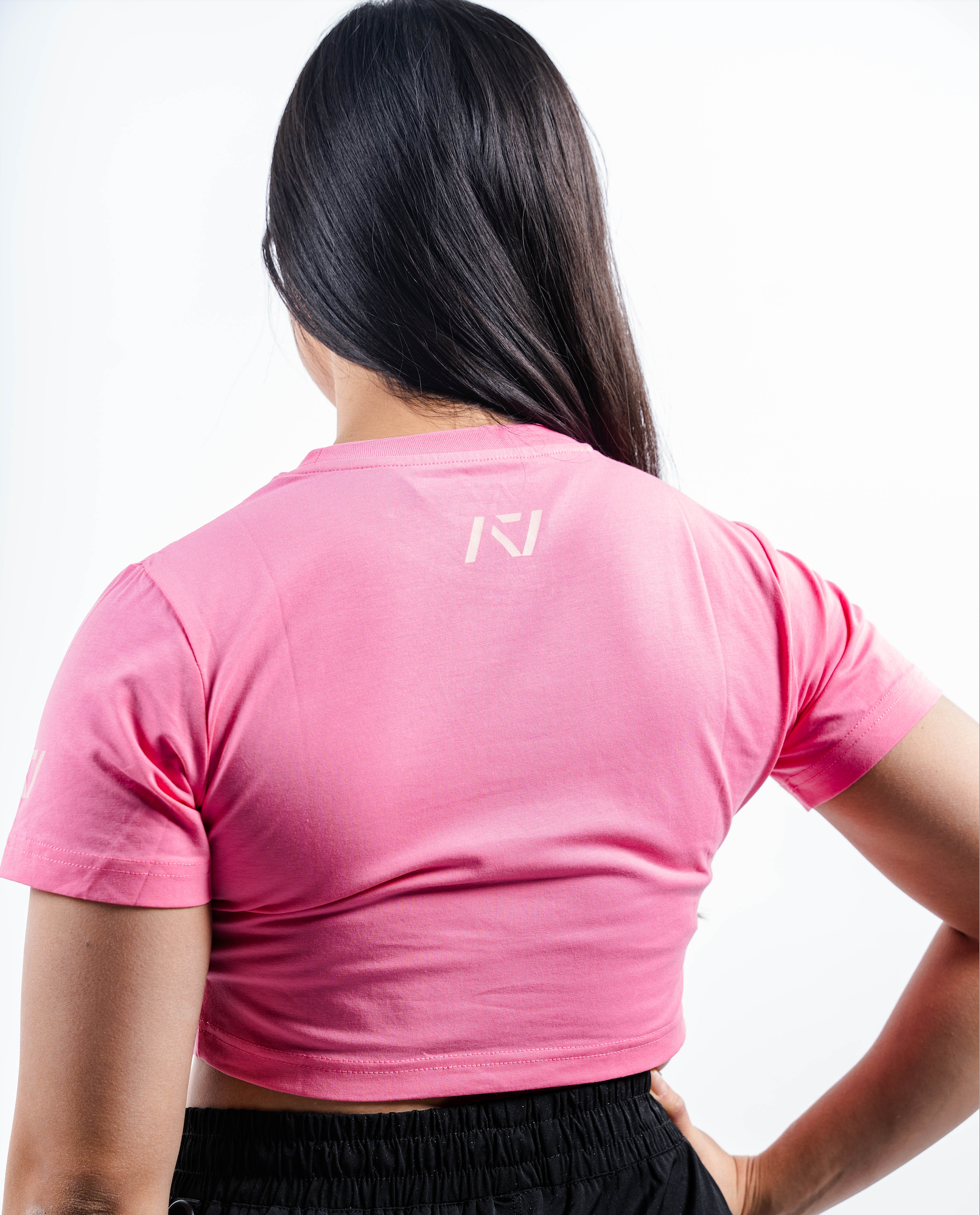 Demand Greatness True-Fit Women's Meet Crop - Roseite