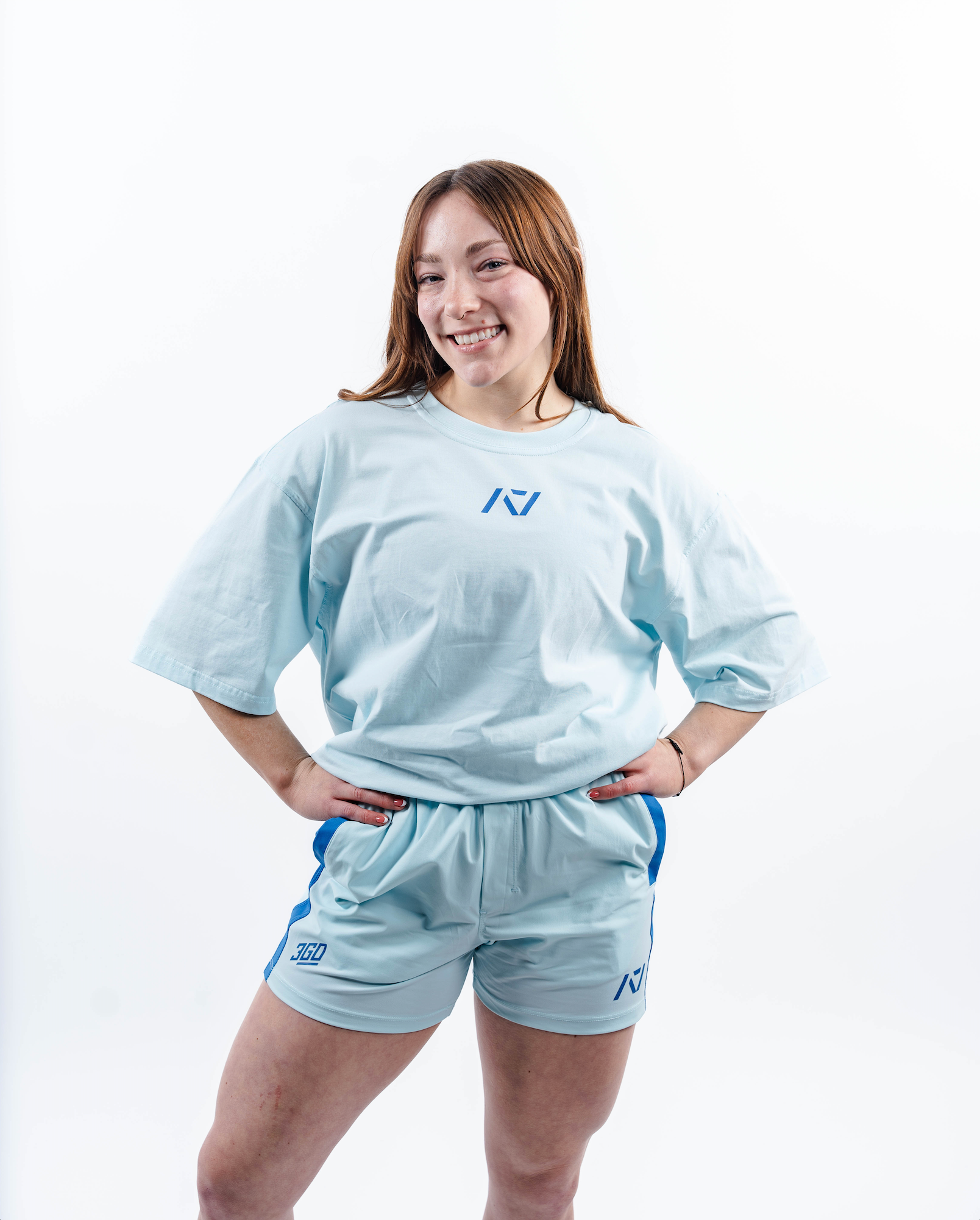 Skyline DG Over-Fit Unisex Shirt - Blue