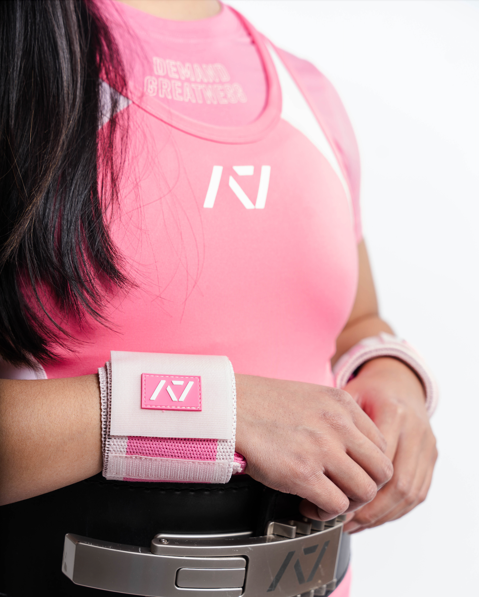 Zebra Wrist Wraps - Roseite