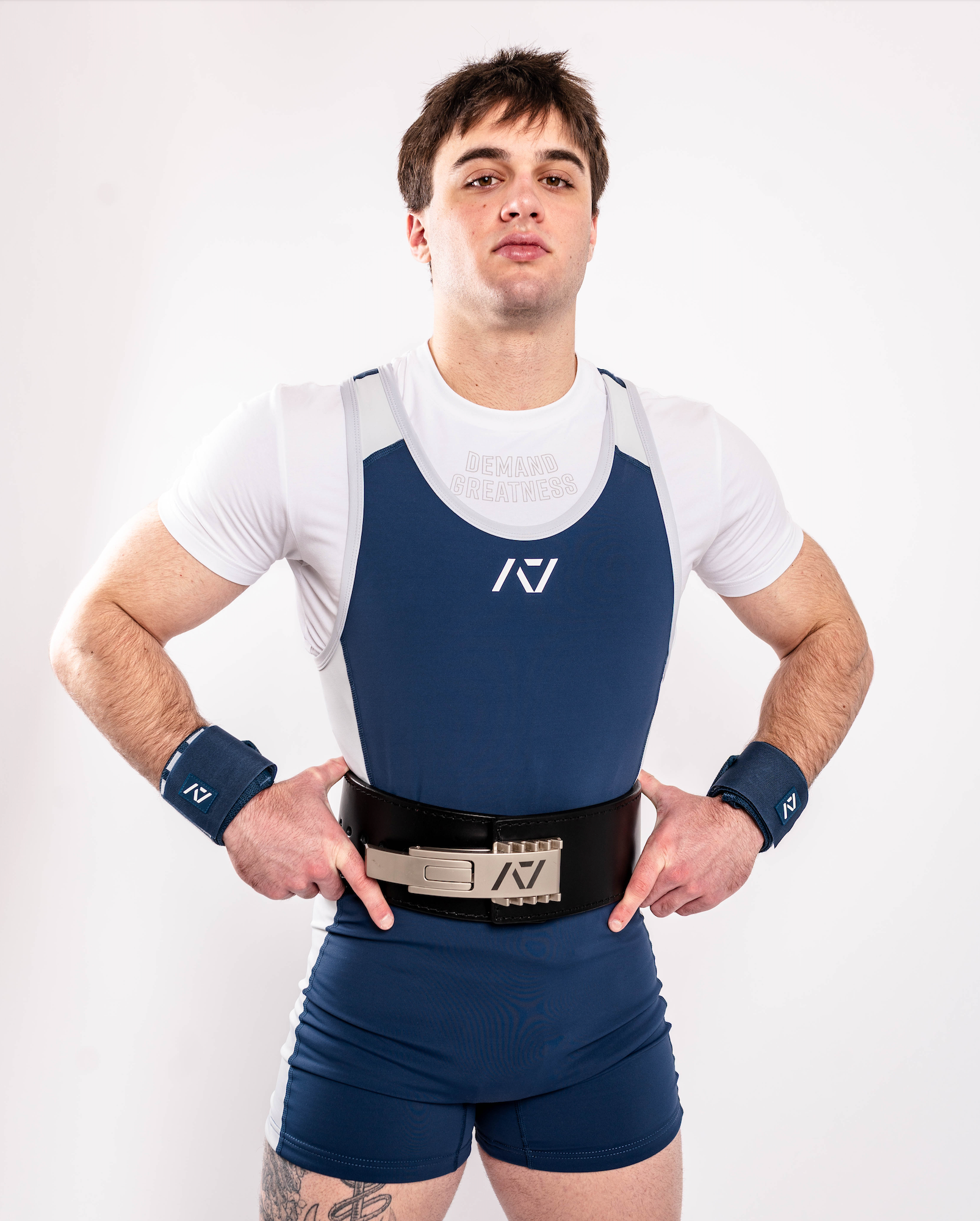 Rausch Men's Singlet - Tides Blue