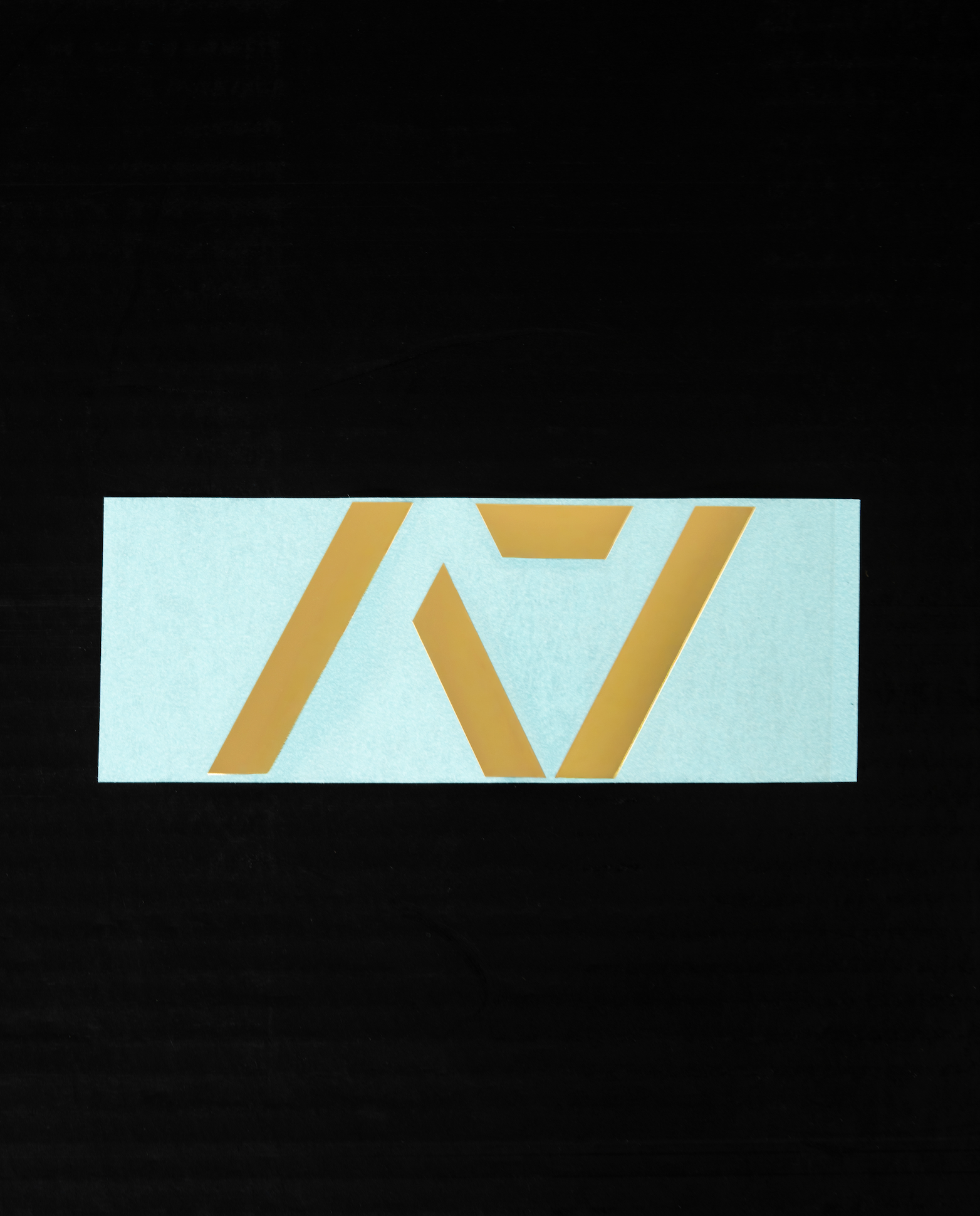 A7 Glossy Decal - 4x2 - Gold Standard