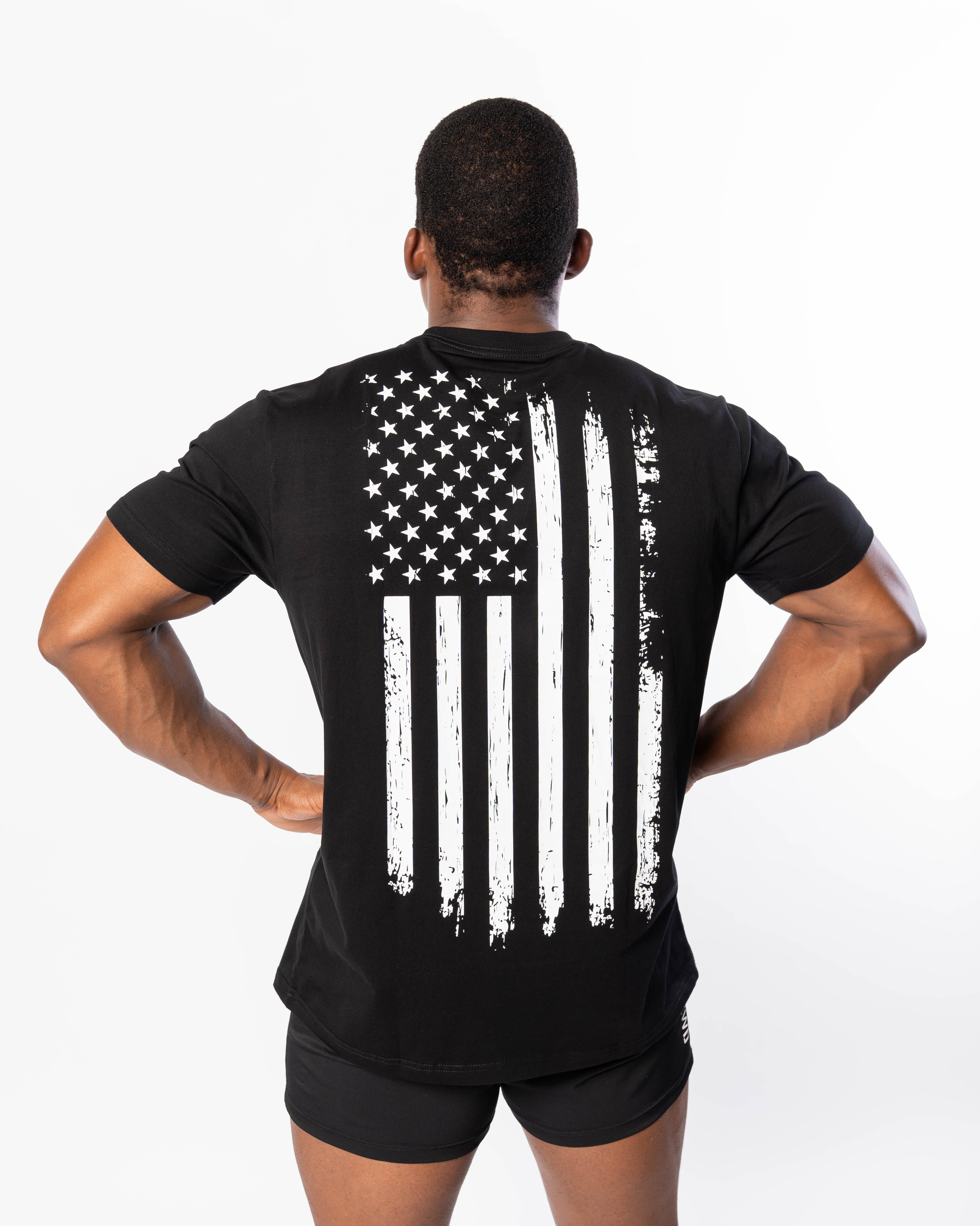 USAPL Monochrome Flag True-Fit Men's Shirt