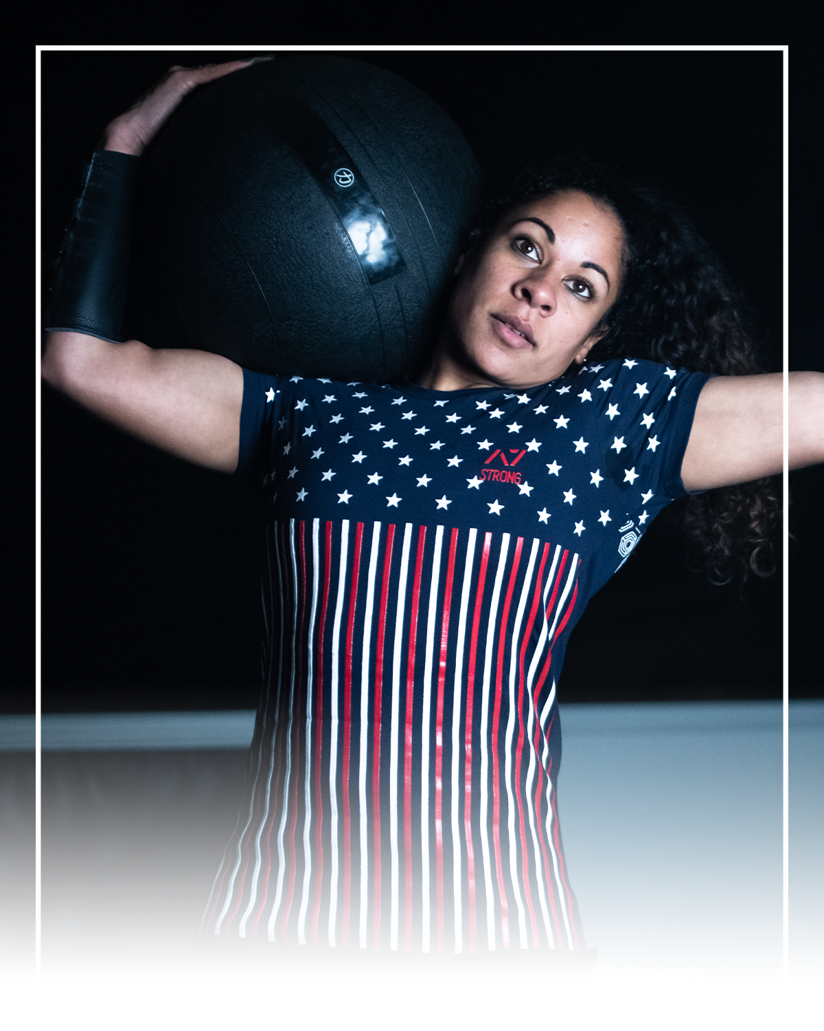 Americana Strongman bar grip shirt