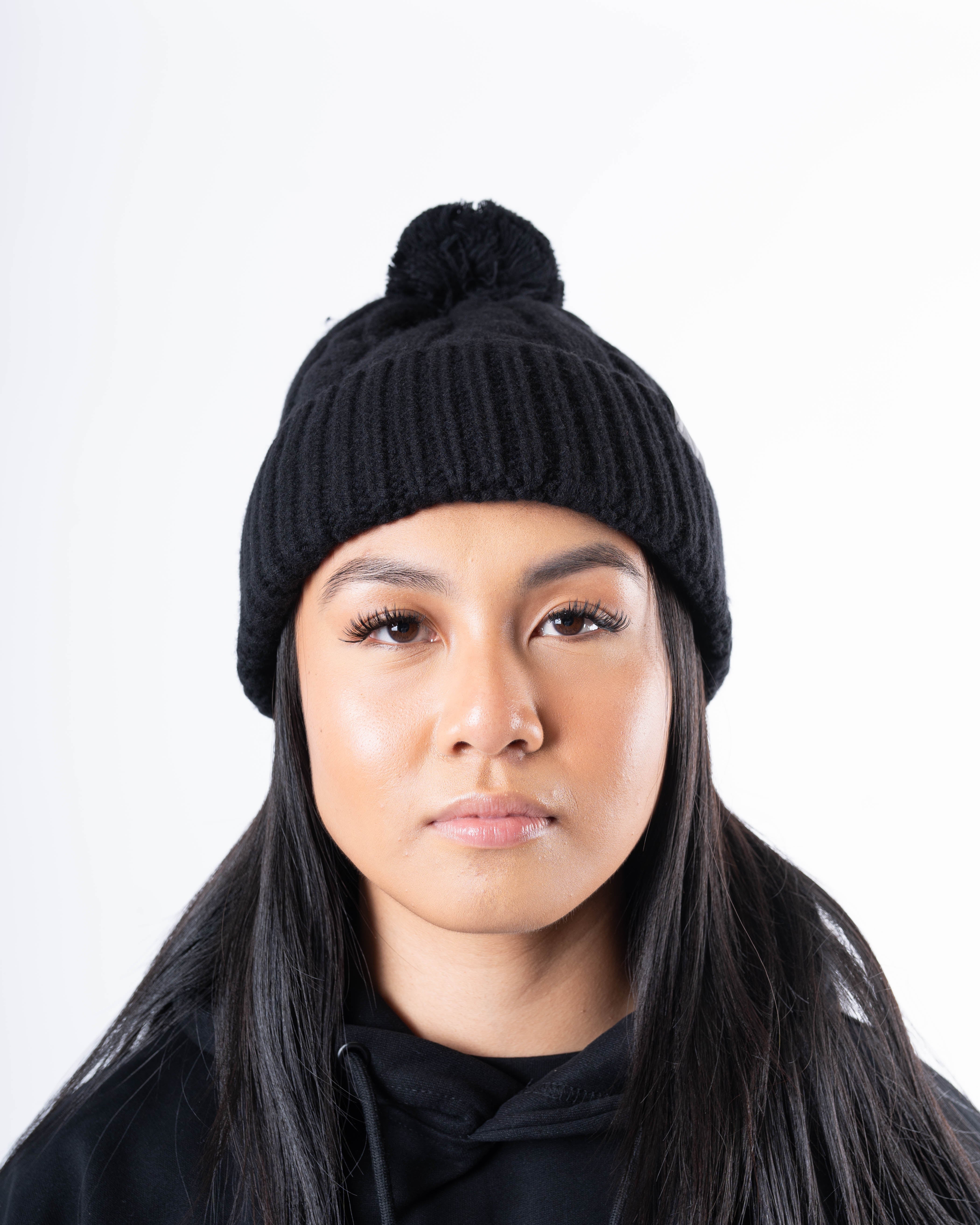Merino Wool Pom Beanie