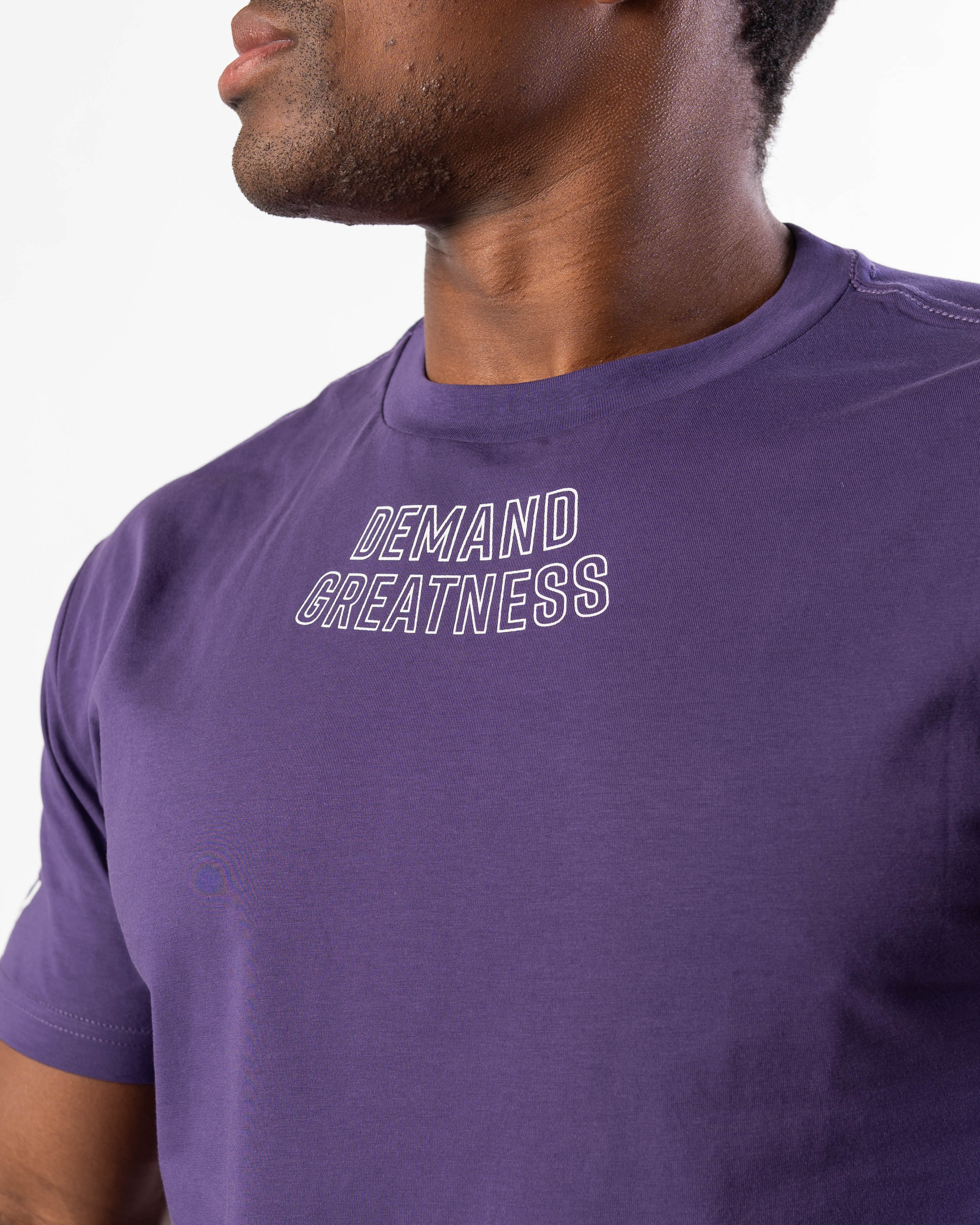 Demand Greatness True-Fit Men's Meet Shirt - Purple