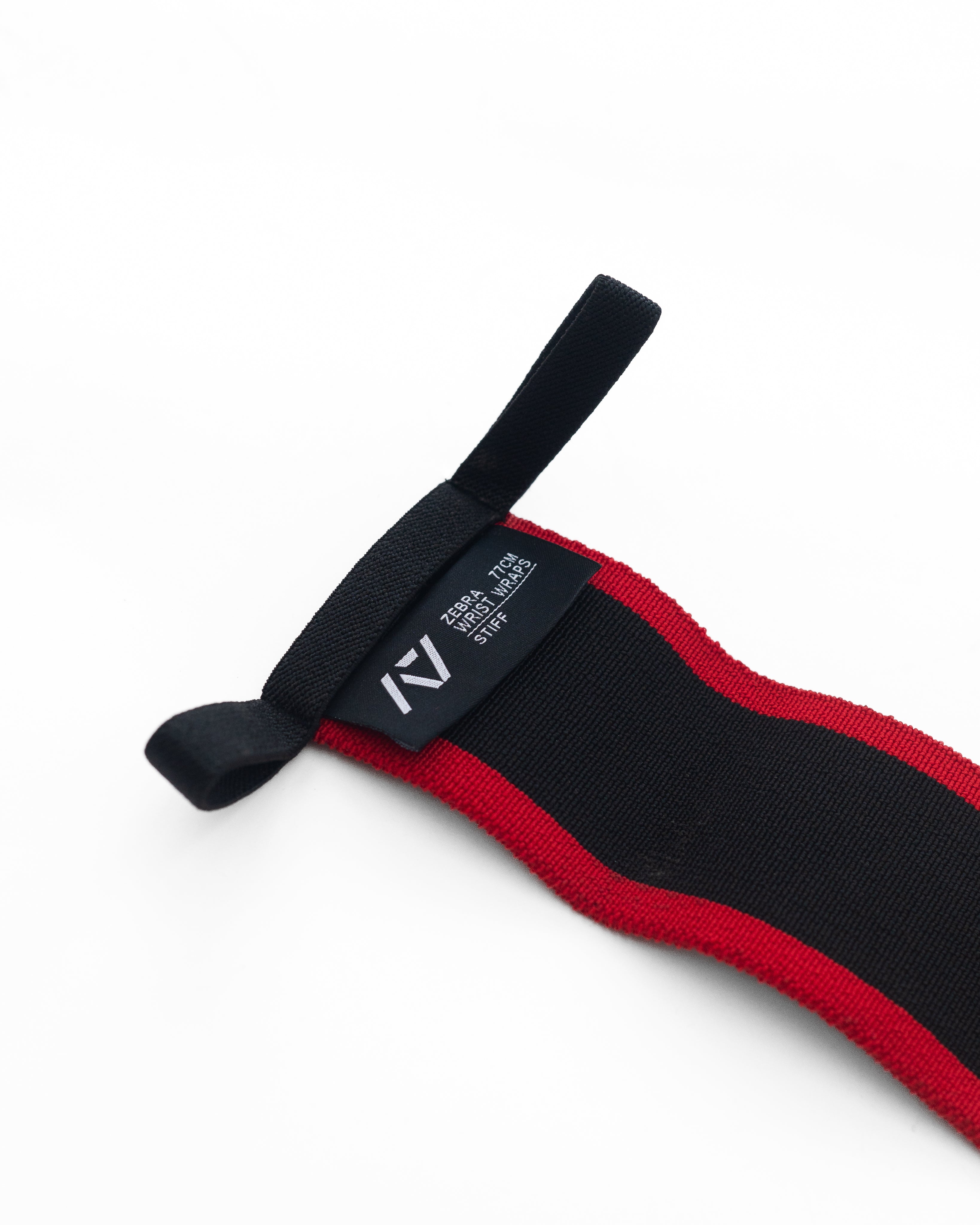 Zebra Wrist Wraps - Red Dawn