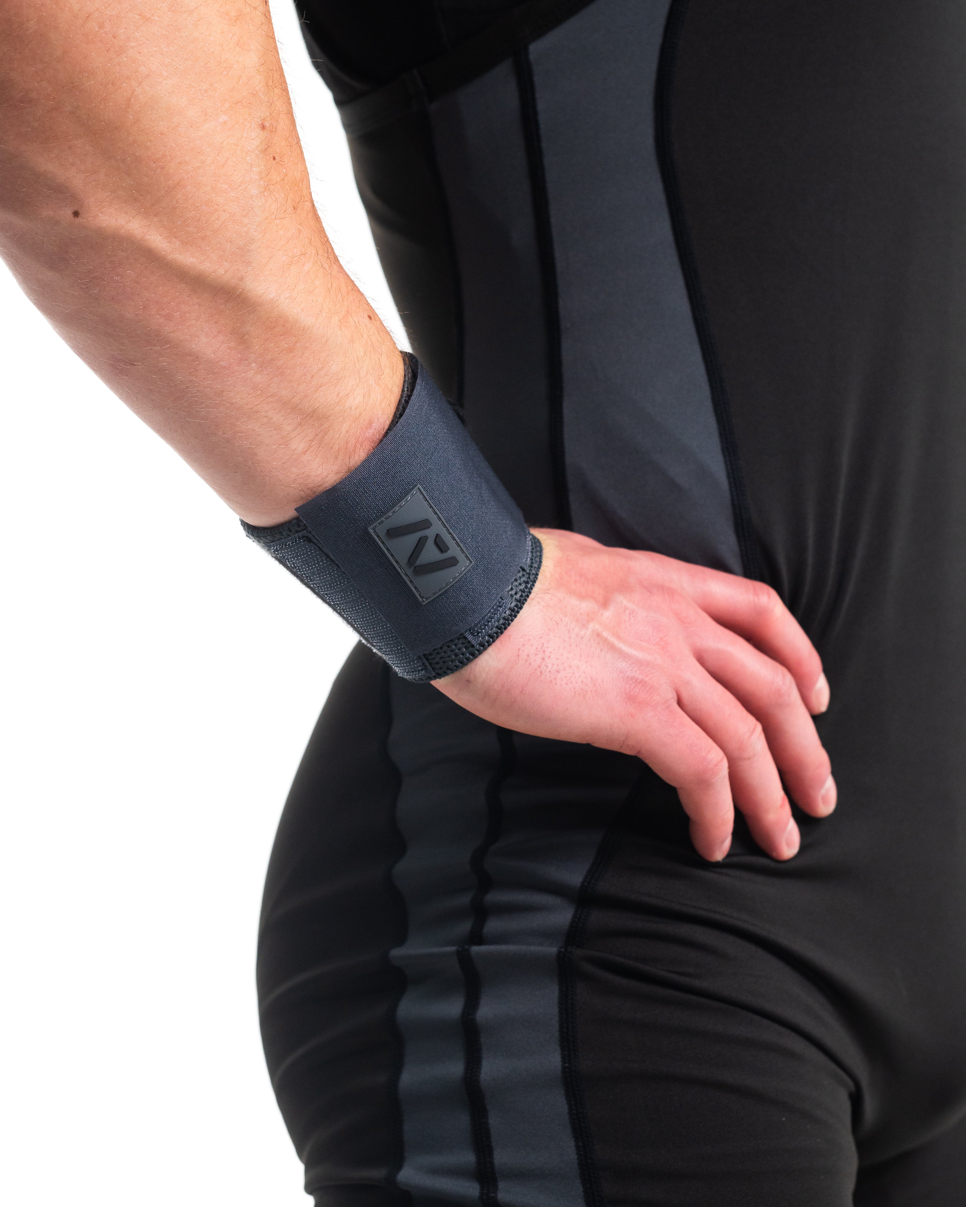 Zebra Wrist Wraps - Shadow Stone