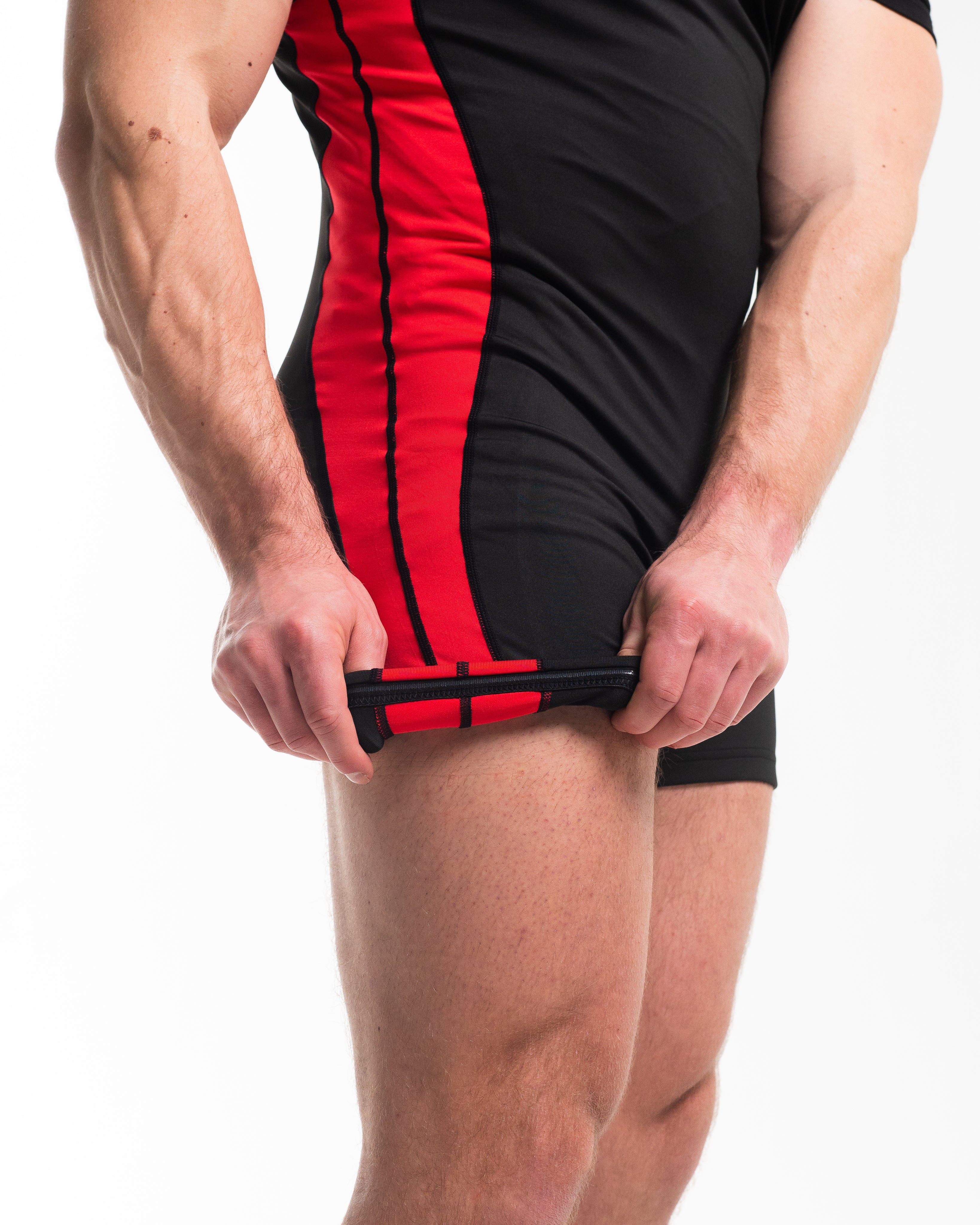 Luno Men's Singlet - Red Dawn