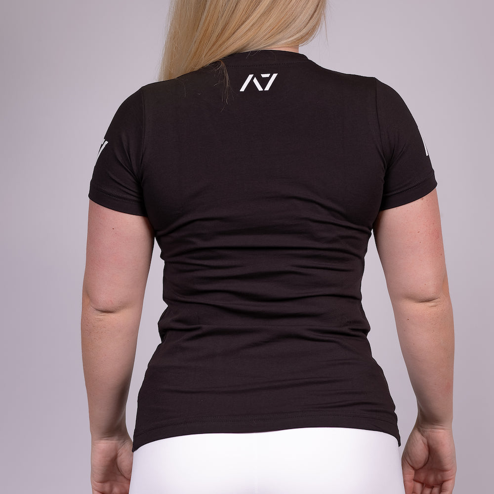 IPF Approved Logo Women's Meet Shirt - Black