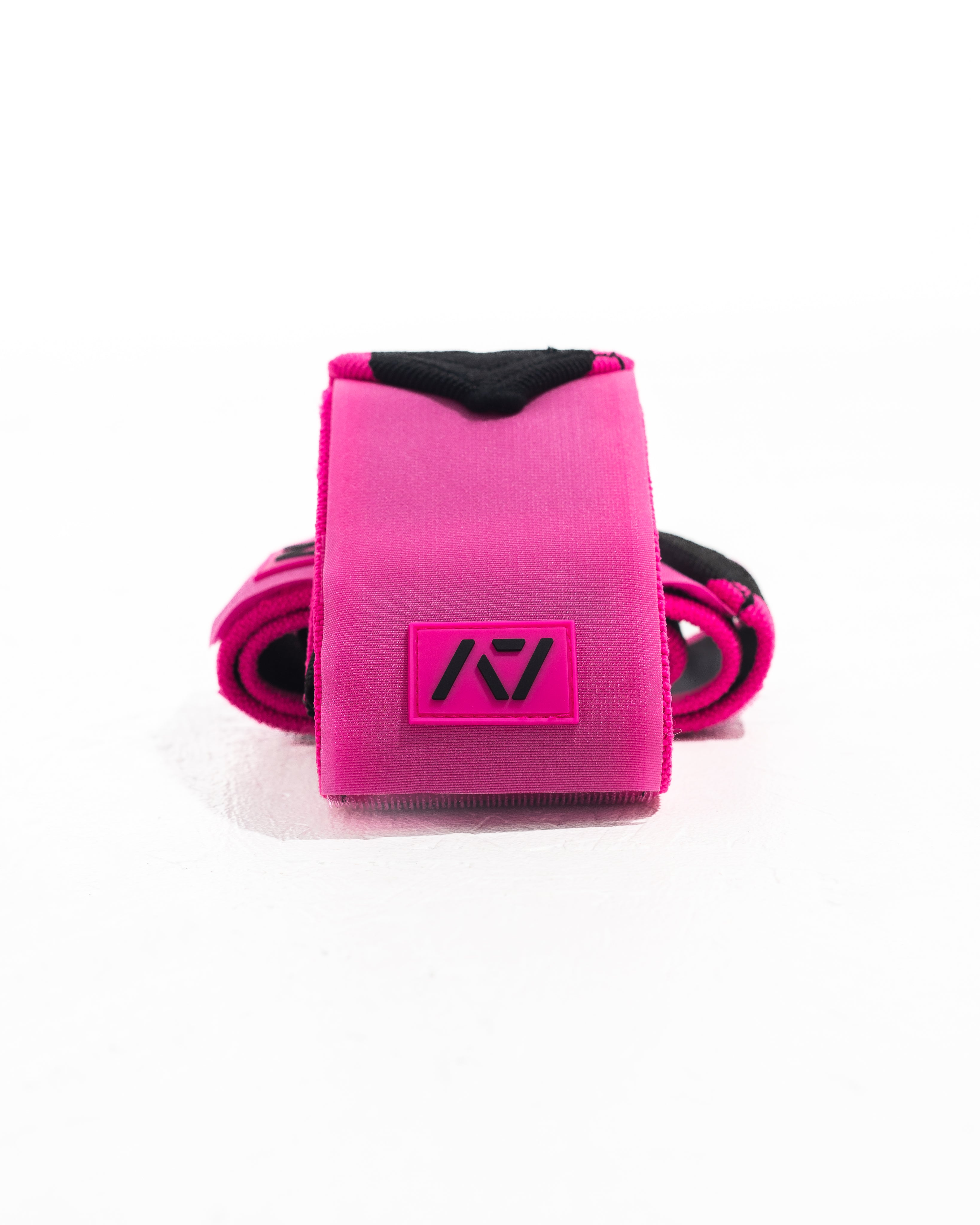 Zebra Wrist Wraps - Flamingo