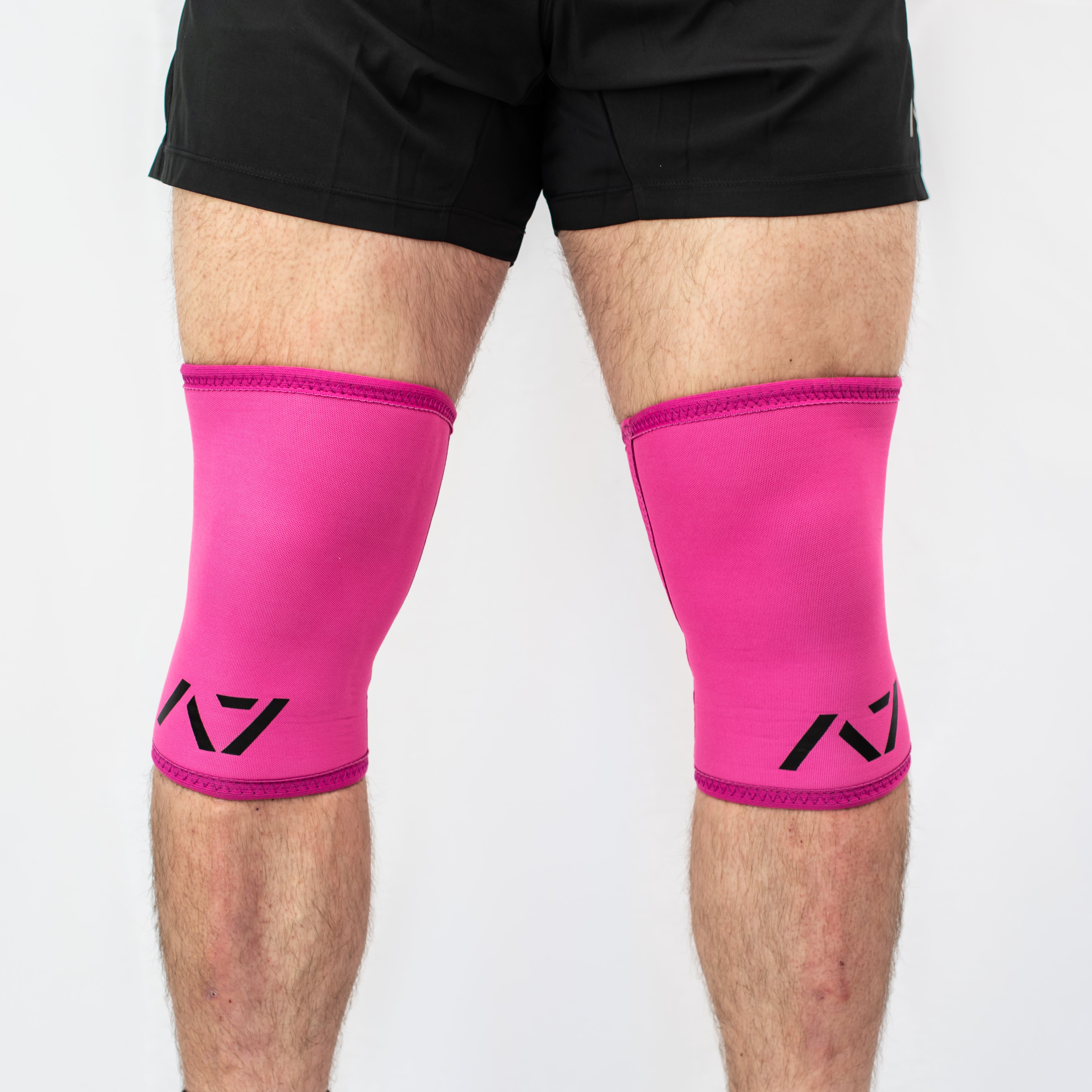 Tahiti kom videre offentlig CONE Pink Knee Compression Sleeves - USPA & IPF Approved – A7