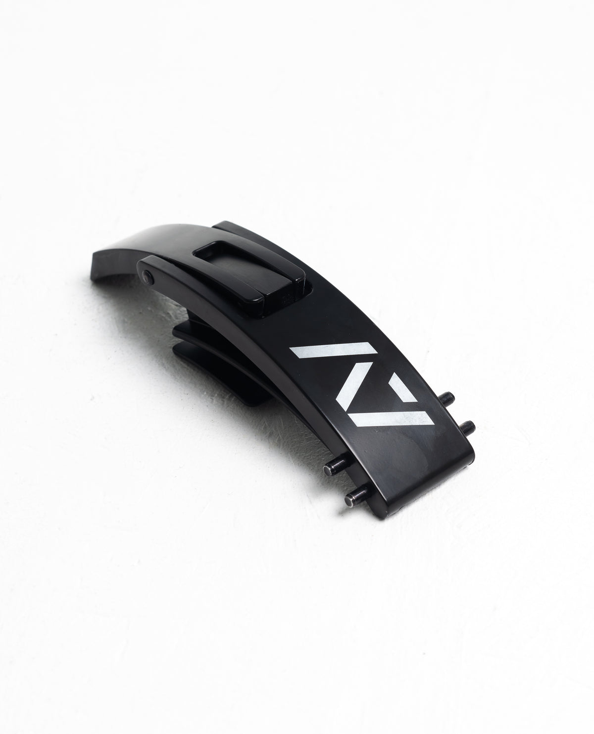 PAL Buckle - Black - Flat Lay, showing A7 Logo on black base.