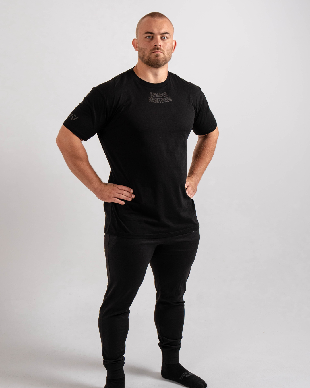 Black & Orange Activewear Set | Blaze Meet Kit | A7