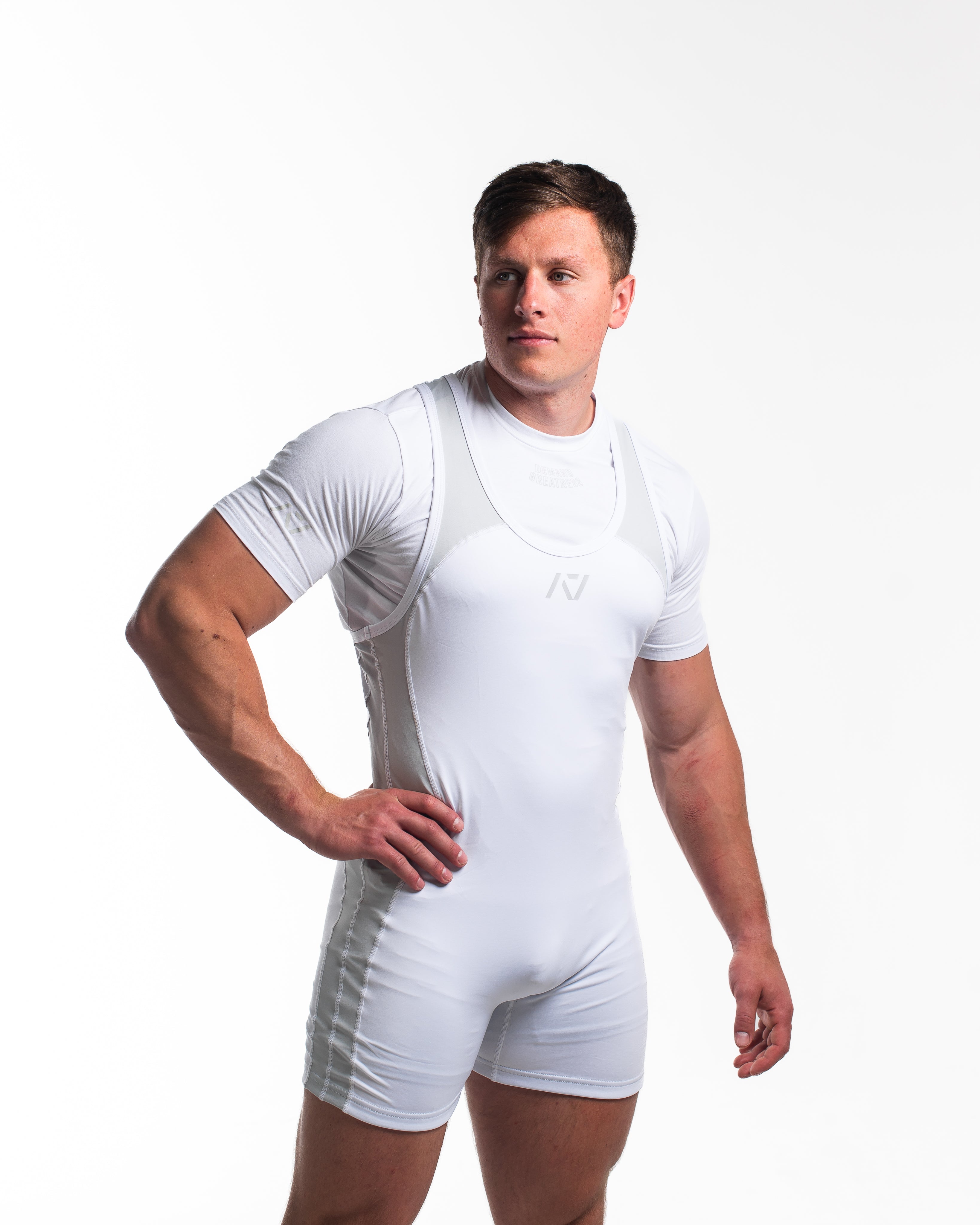 Luno Men's White Singlet - Polar | White Singlet for Men – A7