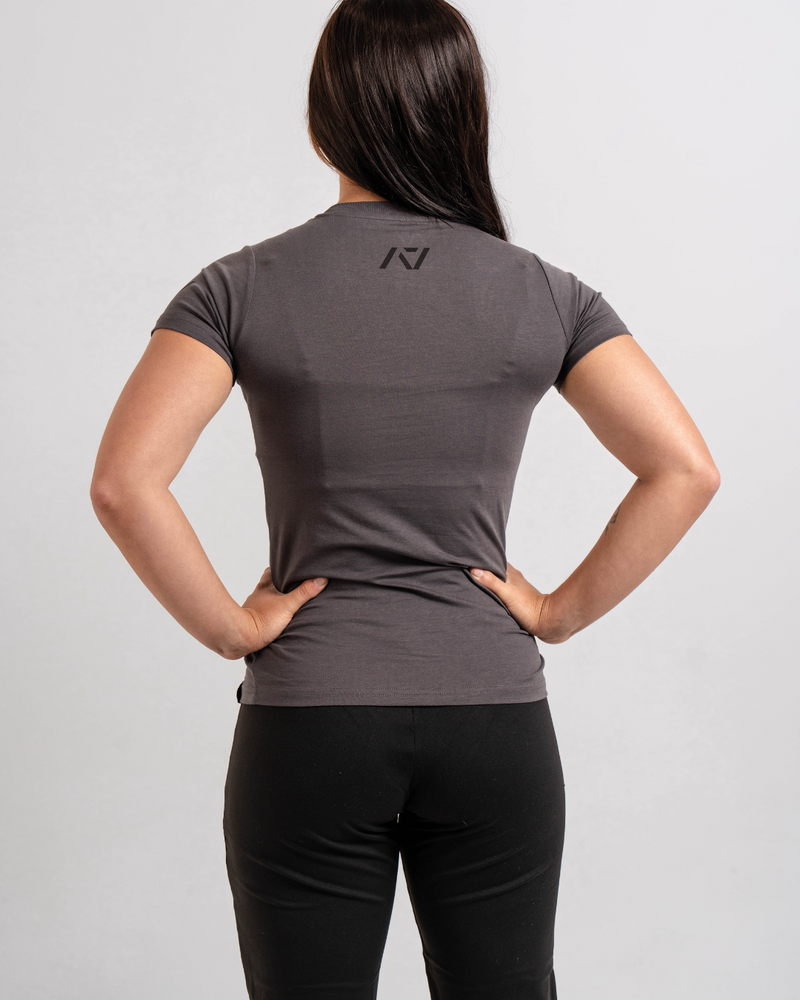 
                  
                    Demand Greatness True-Fit Women's Meet Shirt - Shadow Stone Gray
                  
                