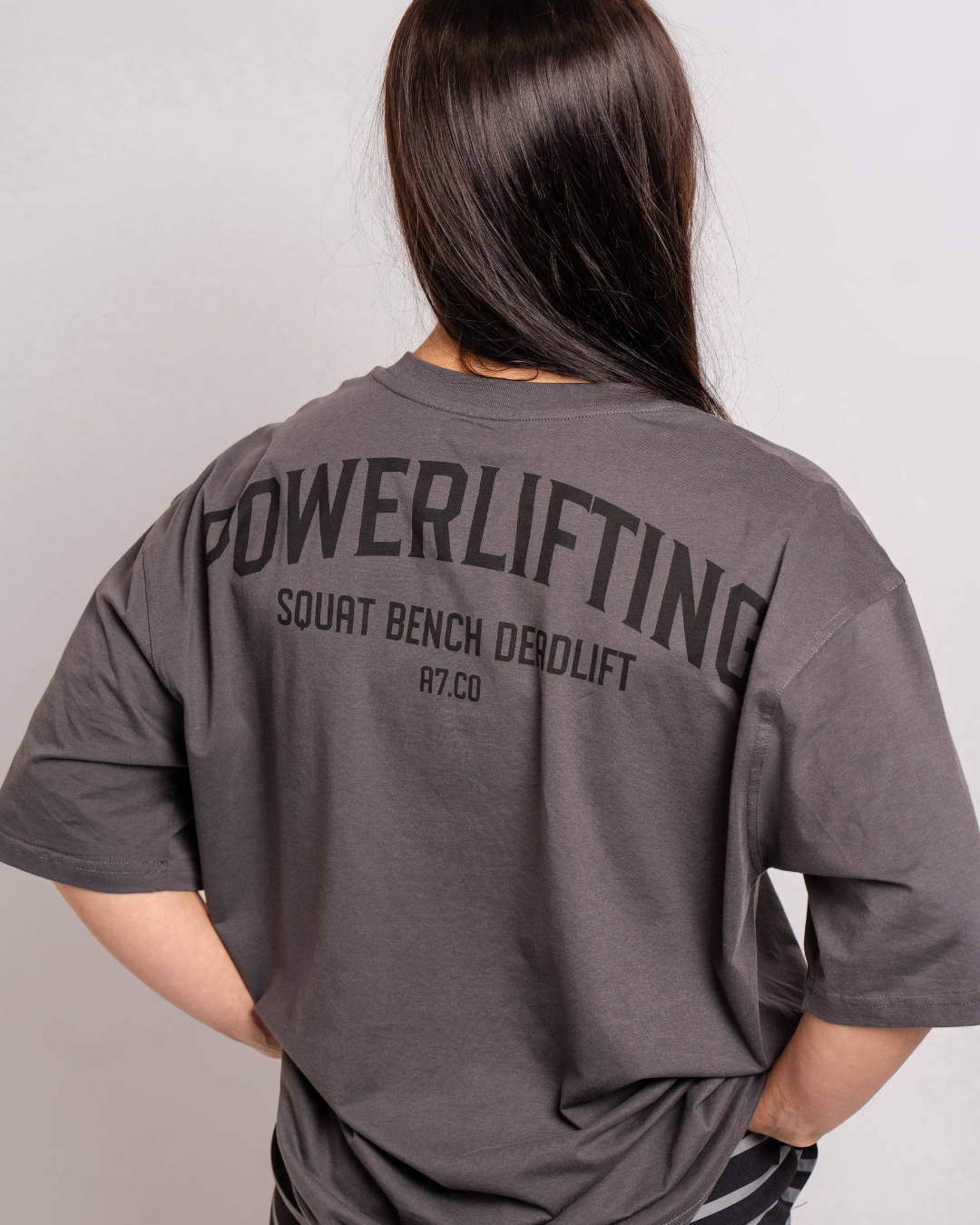 
                  
                    Powerlifting Over-Fit Unisex Shirt - Shadow Stone Gray
                  
                