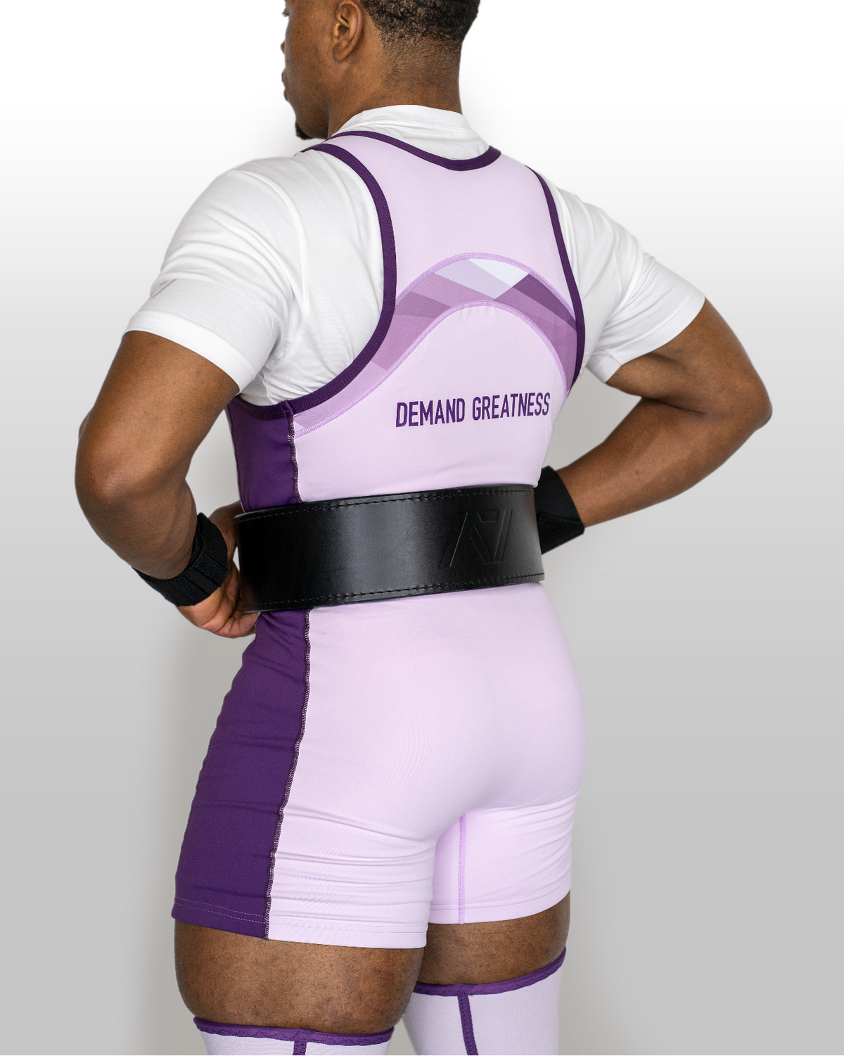 Lavender Singlet for Powerlifting | Men's Purple Singlet – A7