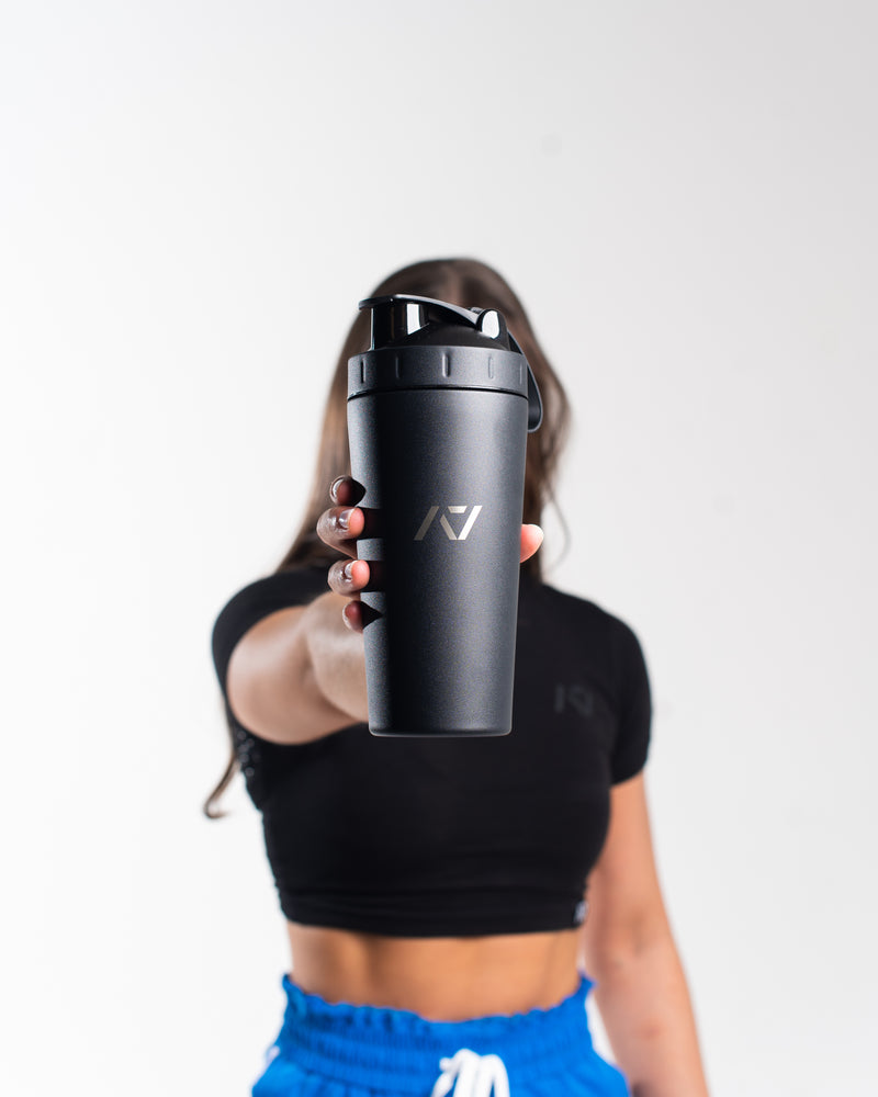 
                  
                    A7 Stainless Steel Shaker with Window - Matte Black
                  
                