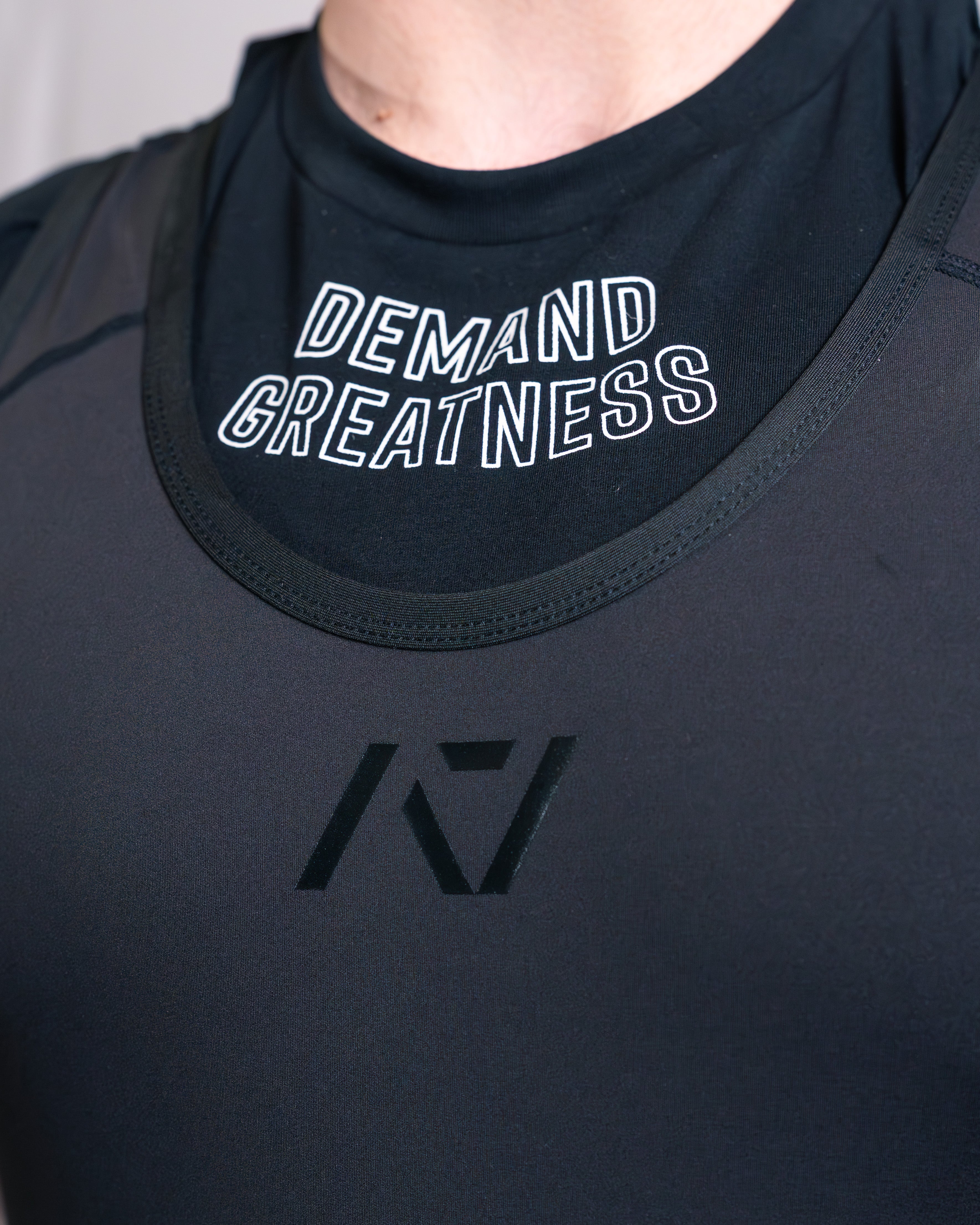 Rausch Men's Long Legged Singlet - Stealth