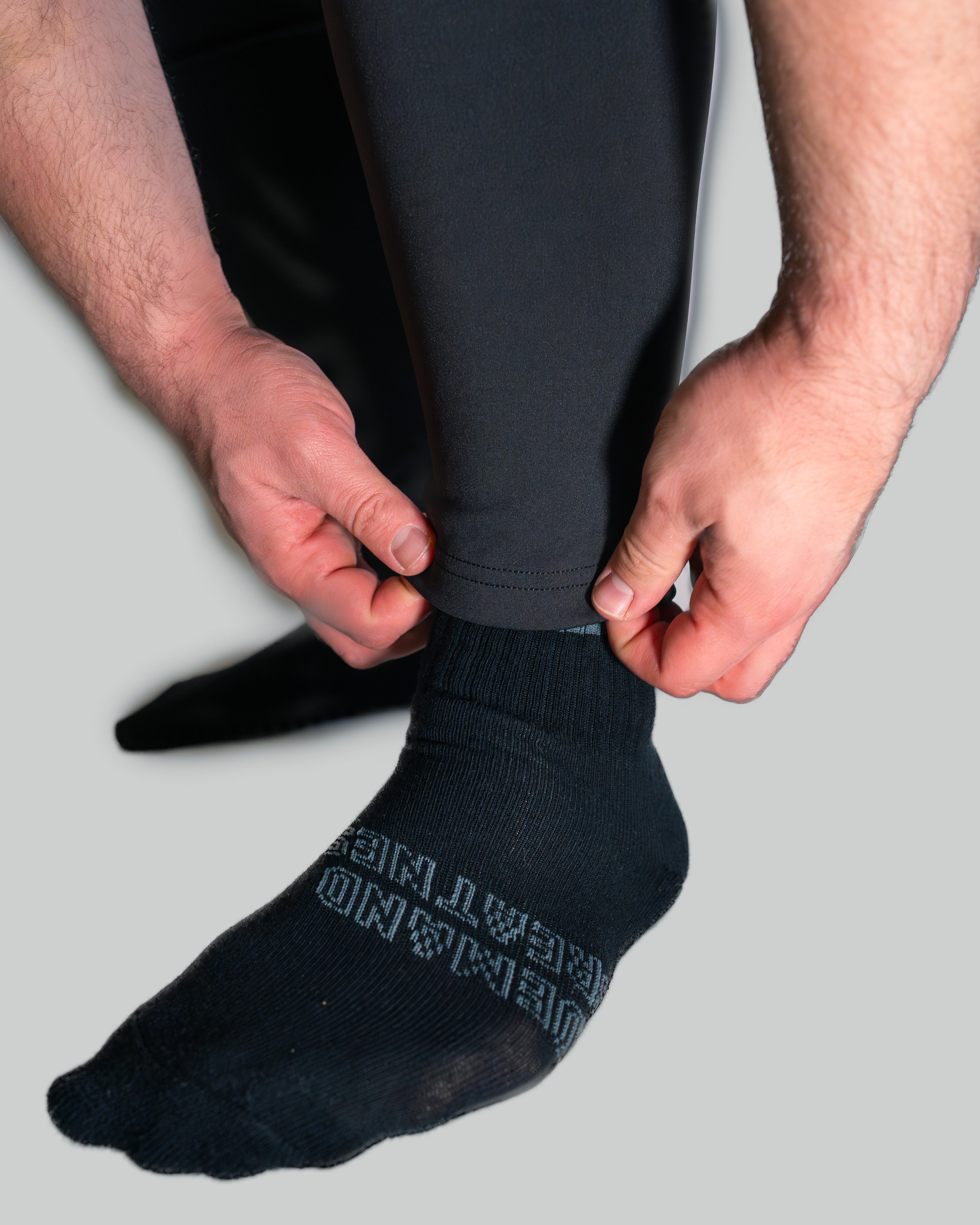 Rausch Men's Long Legged Singlet - Stealth