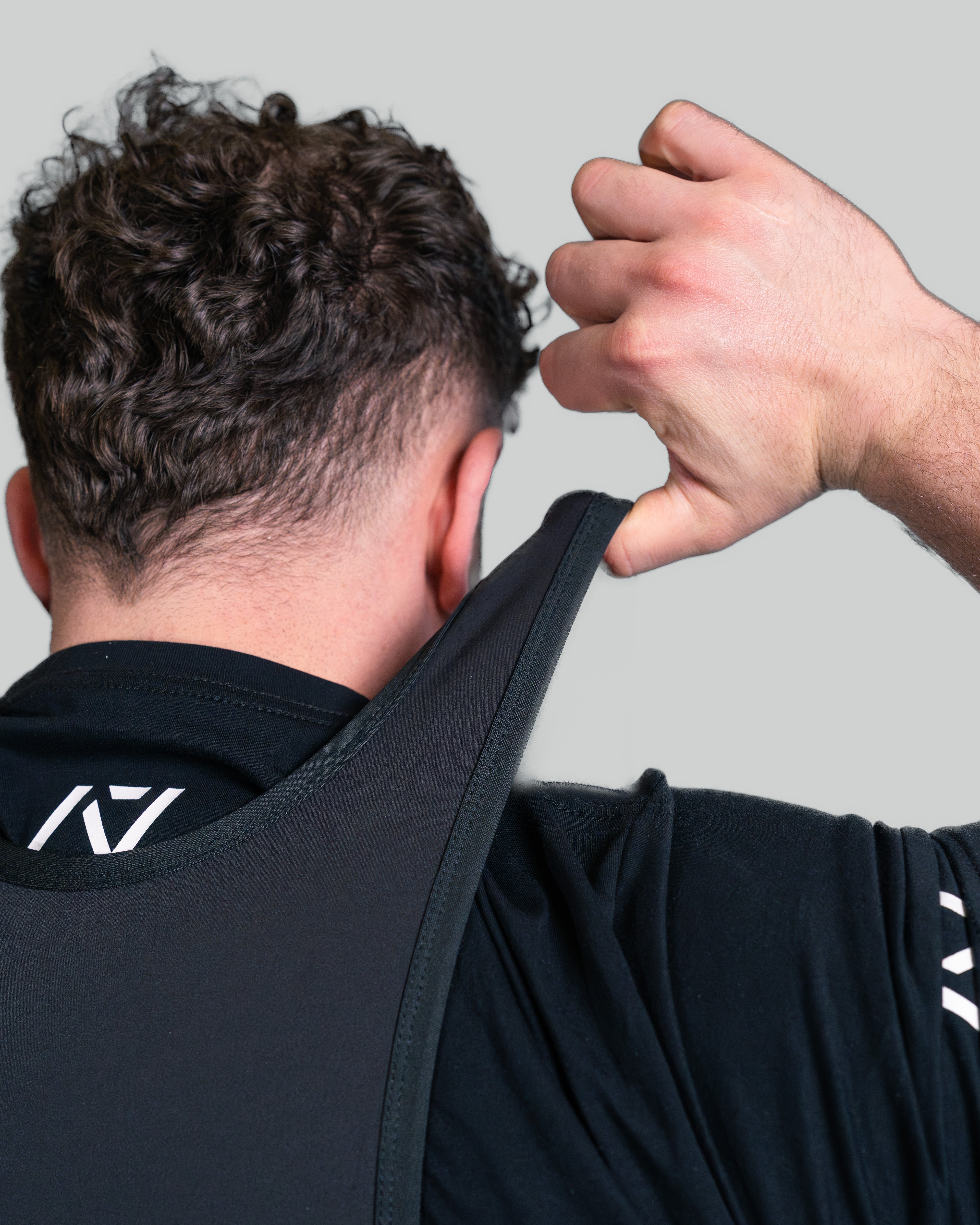 Rausch Men's Long Legged Singlet - Stealth