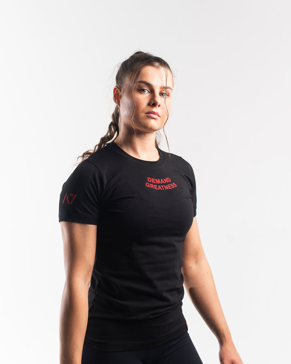 Demand Greatness - Inferno Women's Meet Shirt