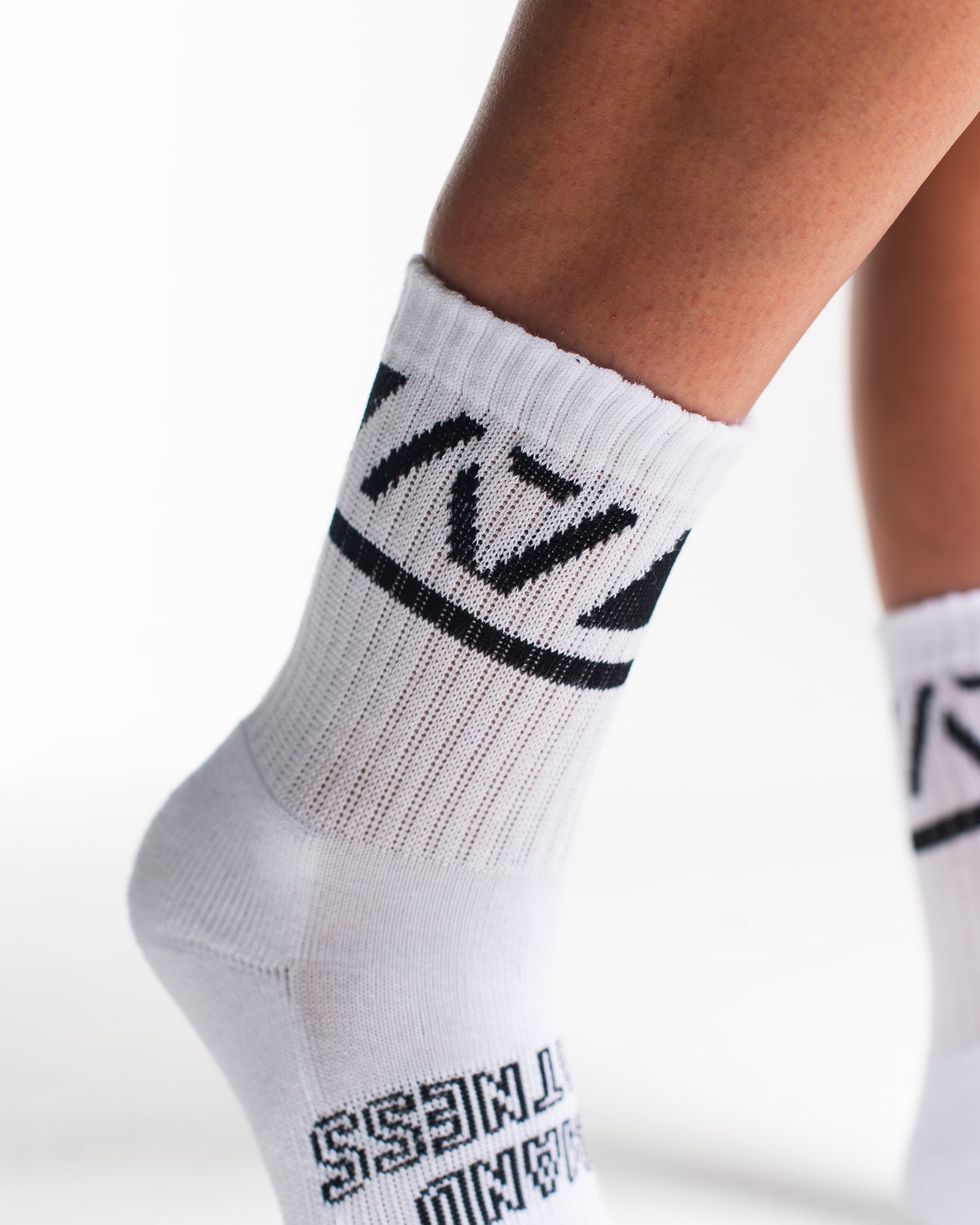 
                  
                    Crew Socks - Domino - White
                  
                