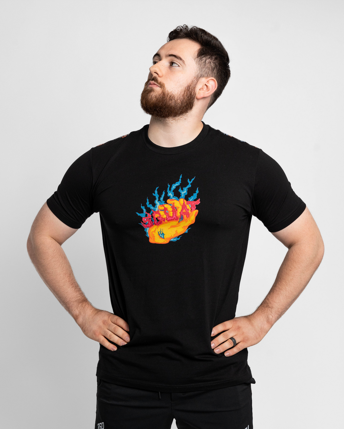 Kinetic True-Fit Men's Bar Grip Shirt - Shadow - A7