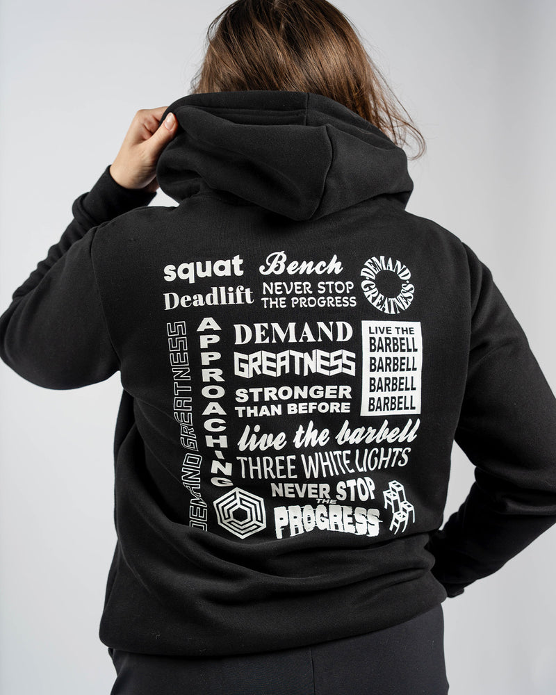 
                  
                    Affirmation Zip Hoodie - Domino
                  
                