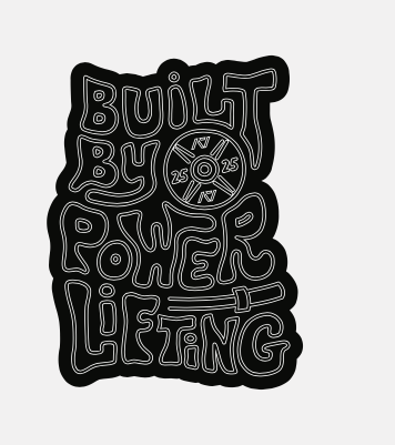 Built By Sticker