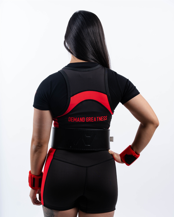 Rausch Women's Singlet - Red Dawn - A7
