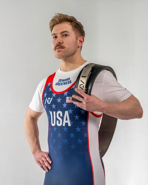 Rausch Men's Singlet - USA - A7