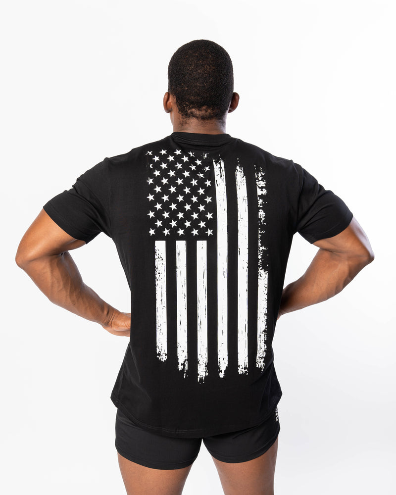 
                  
                    USAPL Monochrome Flag True-Fit Men's Shirt
                  
                