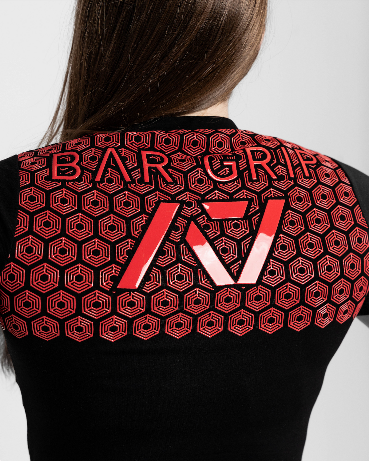 USAPL True-Fit Women's Bar Grip Shirt - Navy - A7 USAPL True-Fit Women's Bar Grip Shirt - Navy - A7
