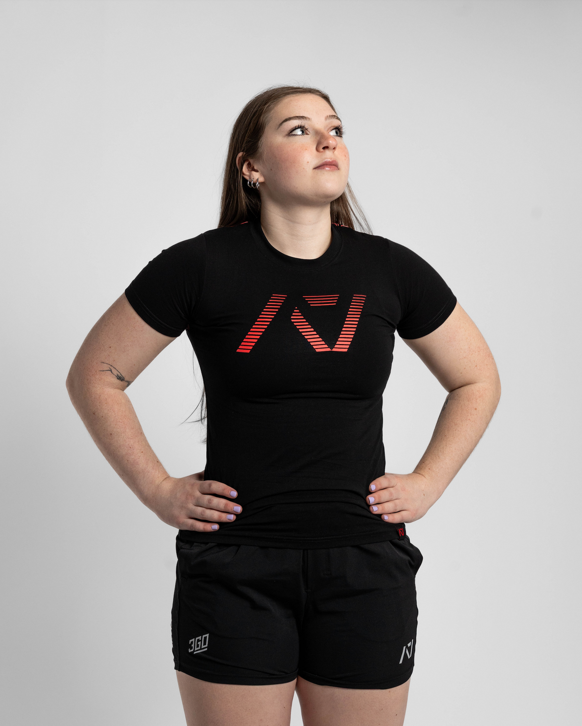 A7 × EVERLIFT BAR GRIP T-Shirt　Lサイズ 新品 A7 Bar Grip Black Stealth Tee T-Shirt Small S Squat Bench Deadlift