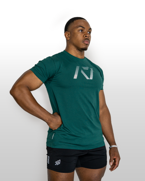 Kinetic True-Fit Men's Bar Grip Shirt - Red Dawn - A7