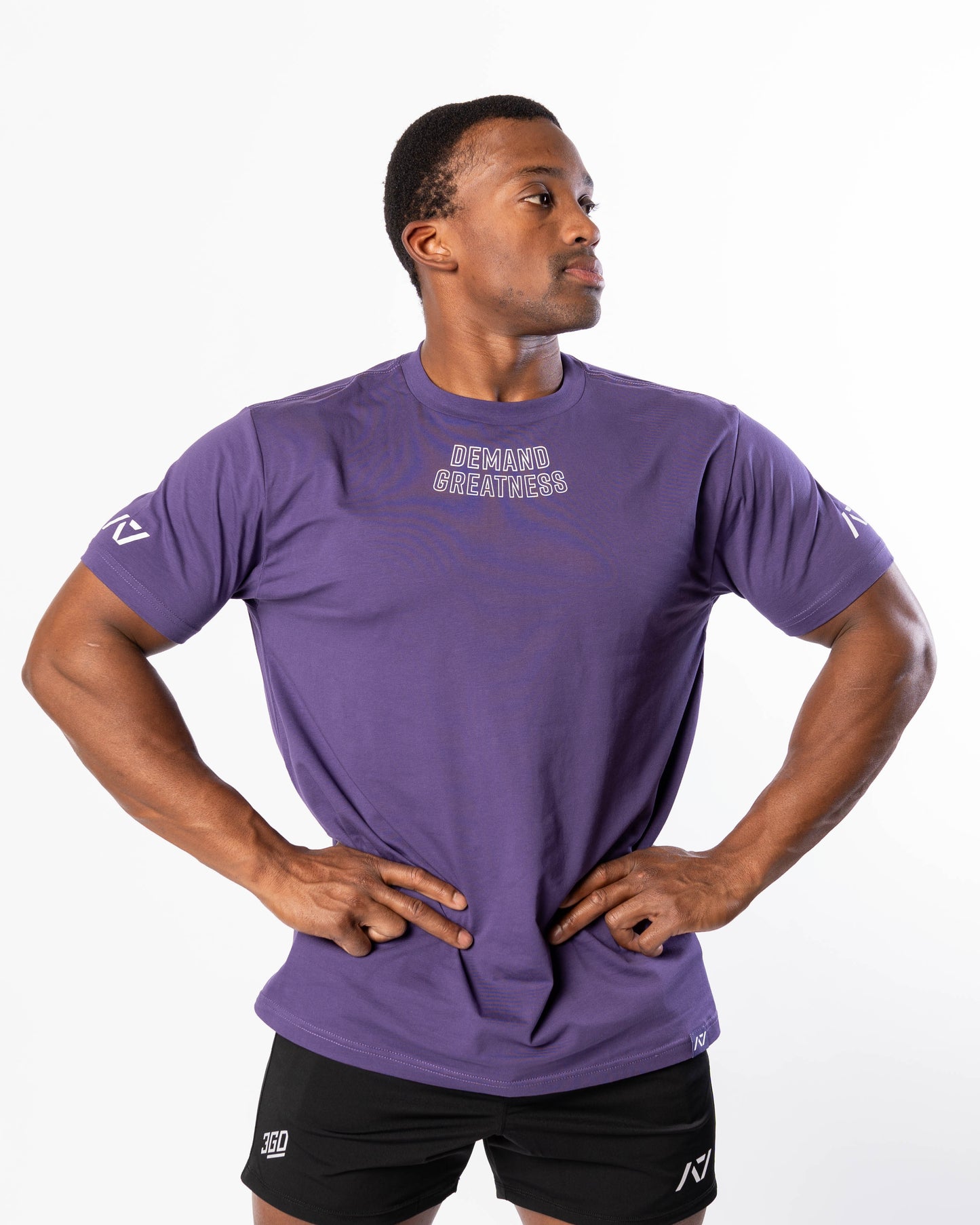 
                  
                    Demand Greatness True-Fit Men's Meet Shirt - Purple
                  
                