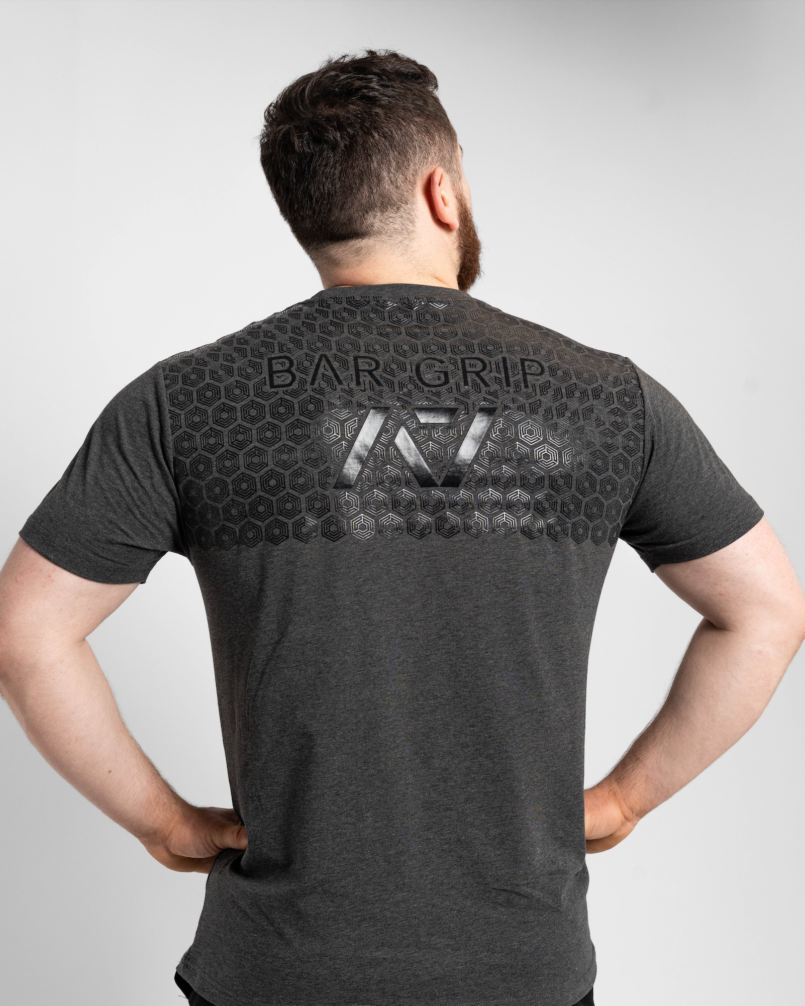 Timeless True-Fit Men's Bar Grip Shirt - Charcoal - A7 Timeless True-Fit Men's Bar Grip Shirt - Charcoal - A7