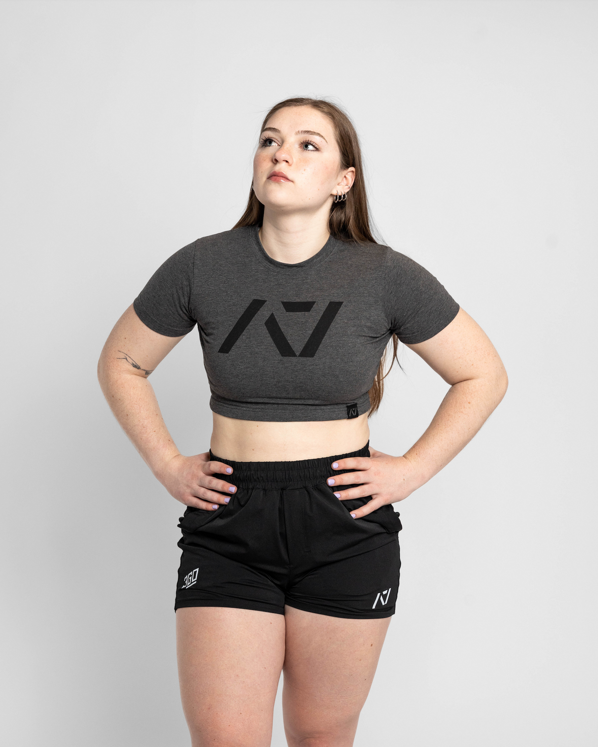 A7 Bar Grip Shirts & CropsレディースL サイズ timeless-womens-bar-grip-crop-