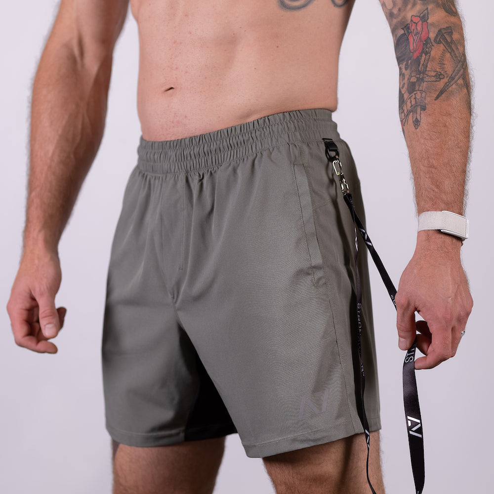 
                  
                    Men's Center-stretch Squat Shorts - Stone
                  
                