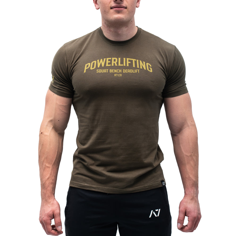 
                  
                    Powerlifting Military Bar Grip Men's Shirt
                  
                