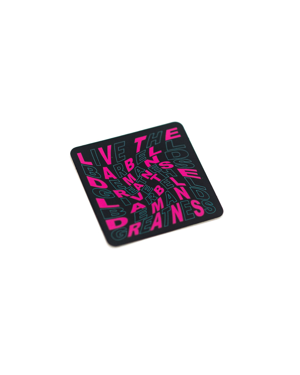 VorText Flamingo Sticker